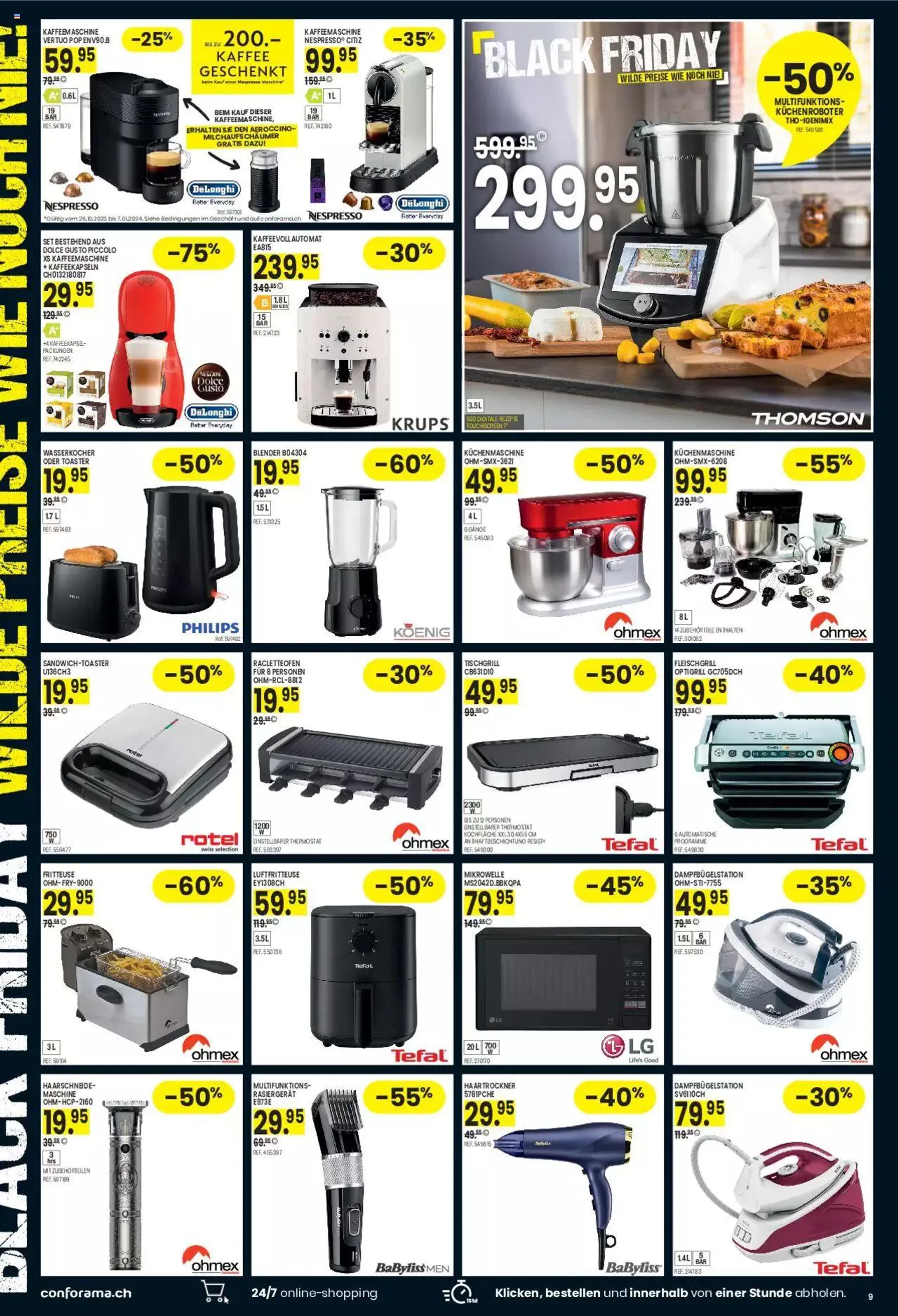 Conforama Black Friday von 19. November bis 27. November 2023 - Prospekt seite  9
