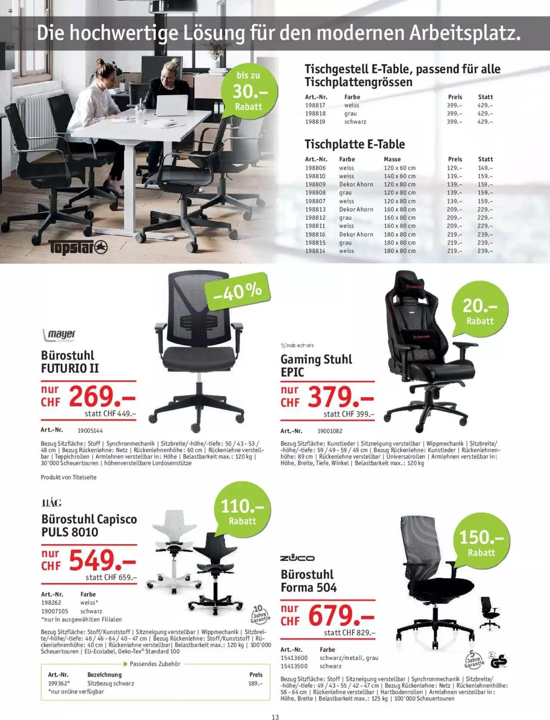 Office World Aktionen von 28. September bis 25. Oktober 2023 - Prospekt seite  13