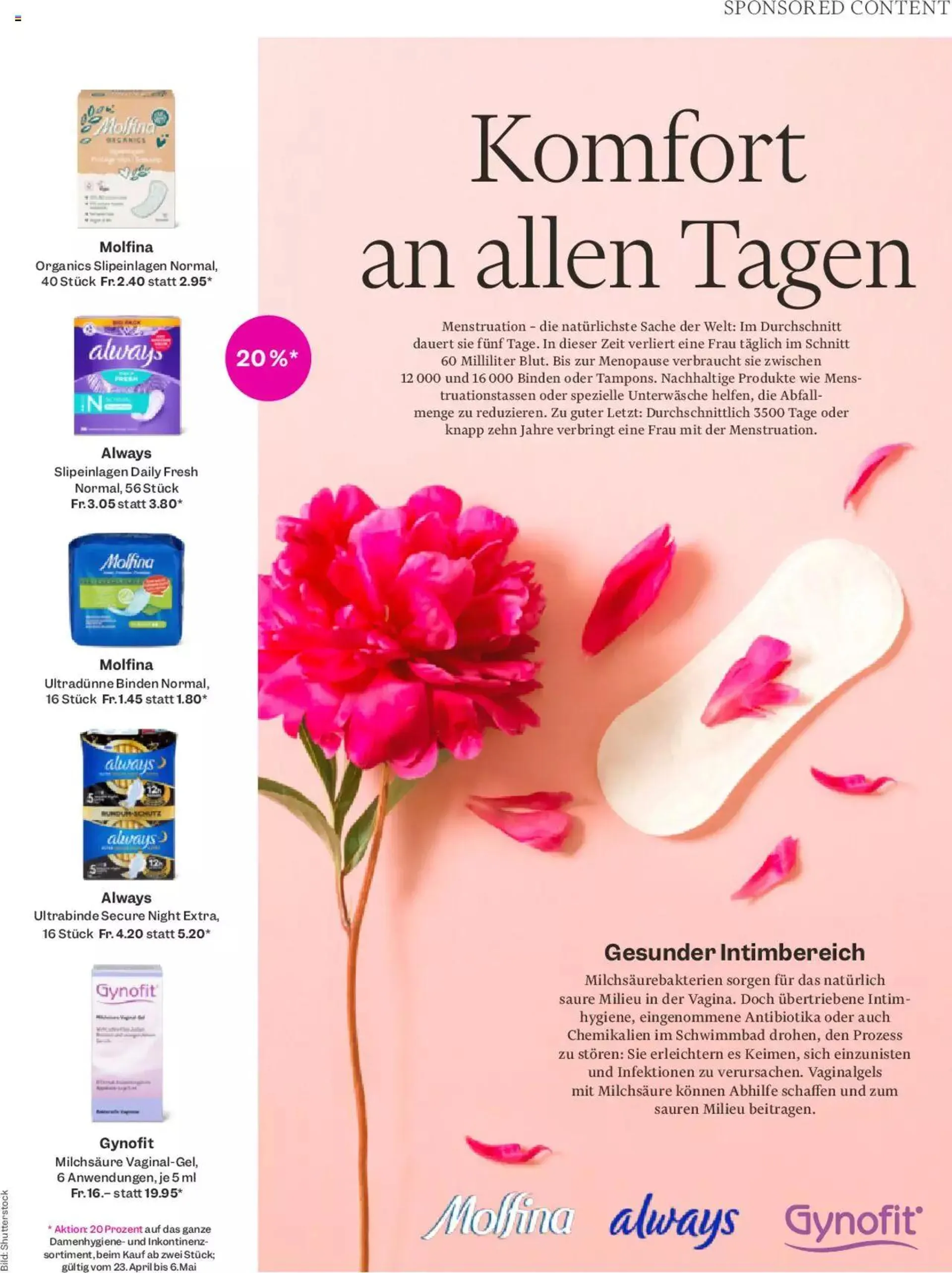 Migros - Magazin von 23. April bis 29. April 2024 - Prospekt seite  53