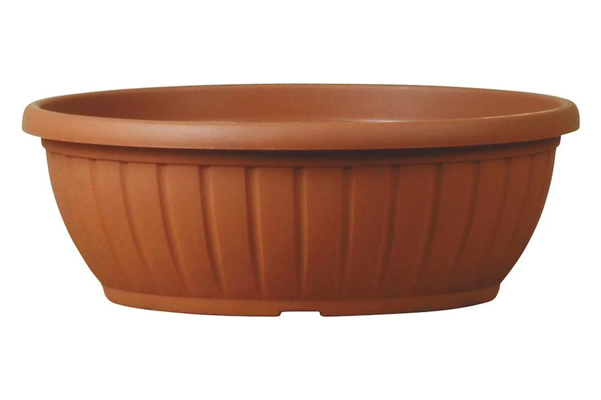 Teraplast Pflanzschale Naxos Terracotta | ⌀ 30 | H 11 cm | 5.2 l