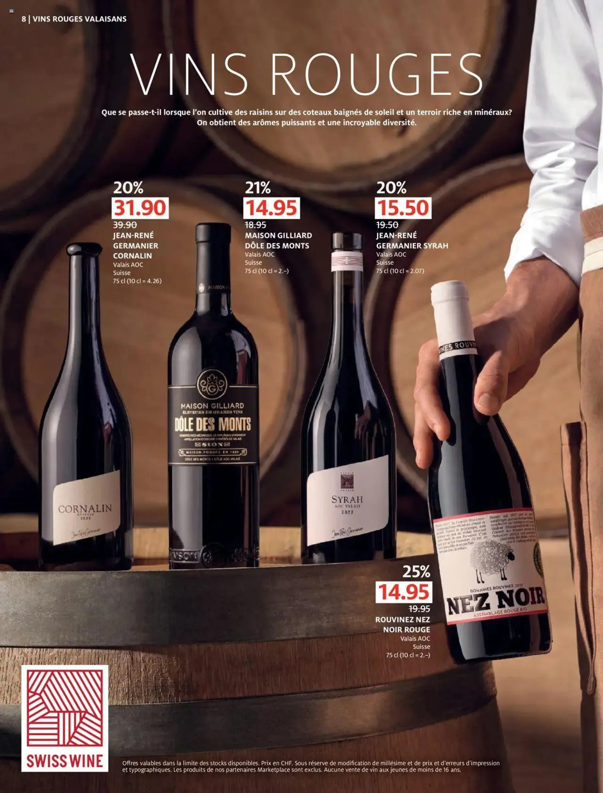 Manor Catalogue des vins von 8. September bis 6. Oktober 2024 - Prospekt seite  8