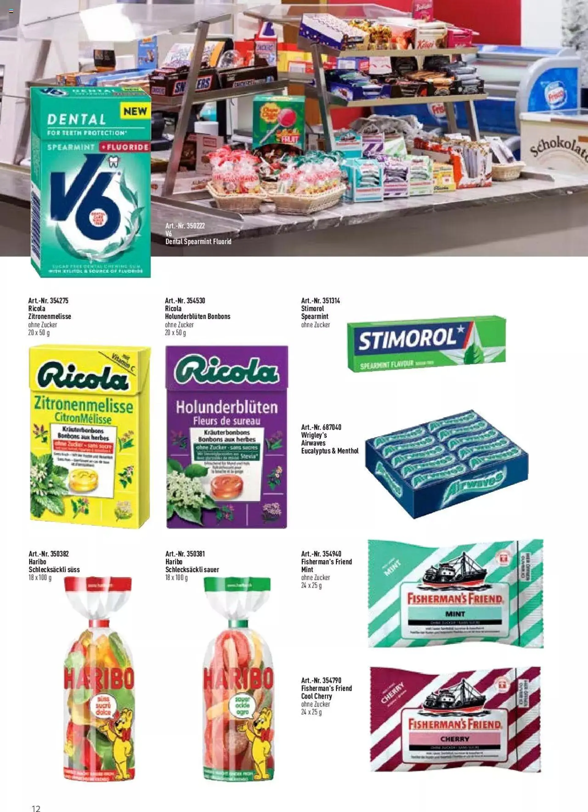 Prodega - Sortiments-Ideen für Kiosk und Shop in der Care-Gastronomie von 11. Mai bis 11. Mai 2024 - Prospekt seite  12