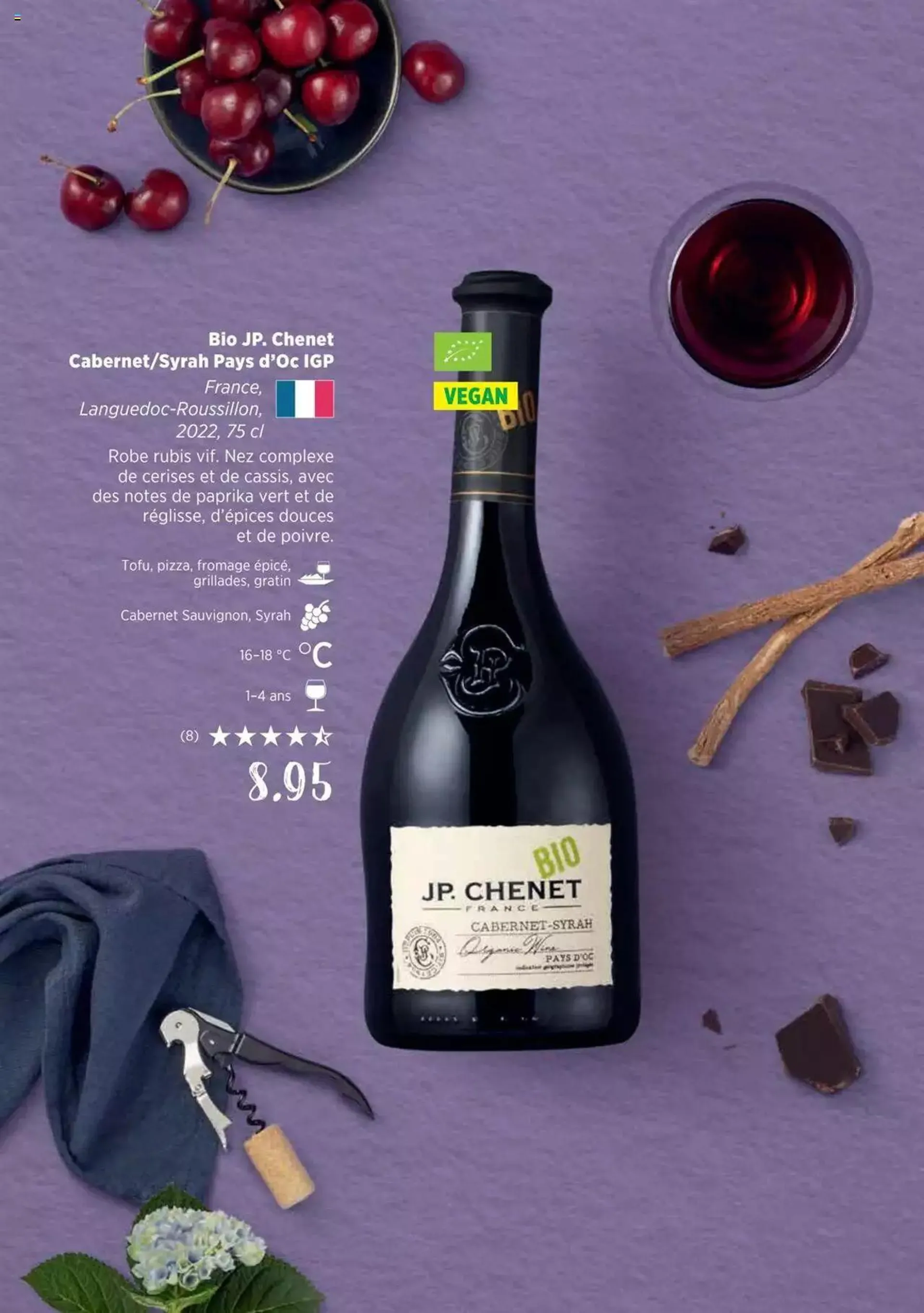 Denner Guide des vins 2023 /2024 FR von 11. September bis 31. Dezember 2023 - Prospekt seite  68