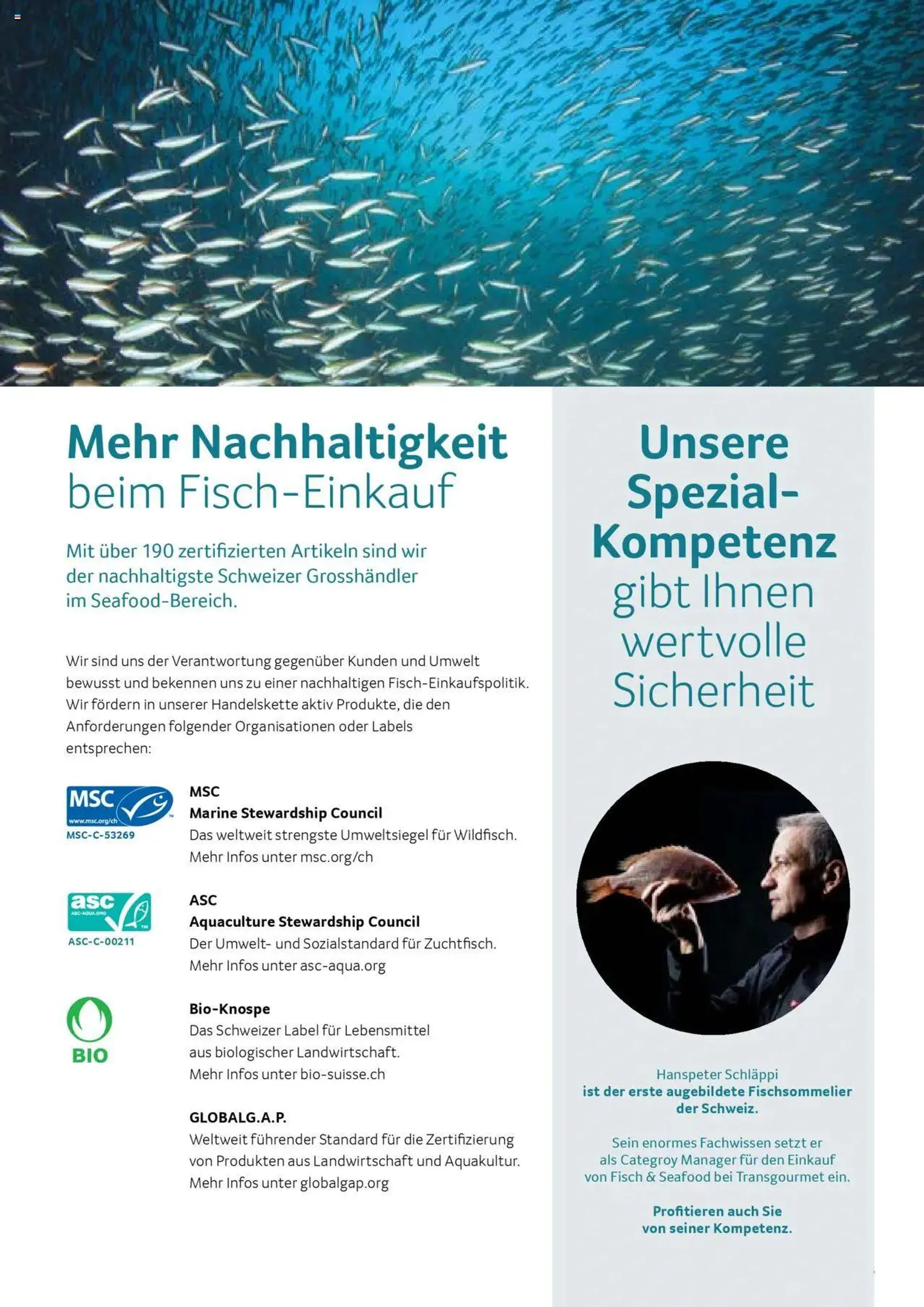 Prodega Aktionen Spezialsortiment Fisch von 1. Juli bis 31. Dezember 2024 - Prospekt seite  3