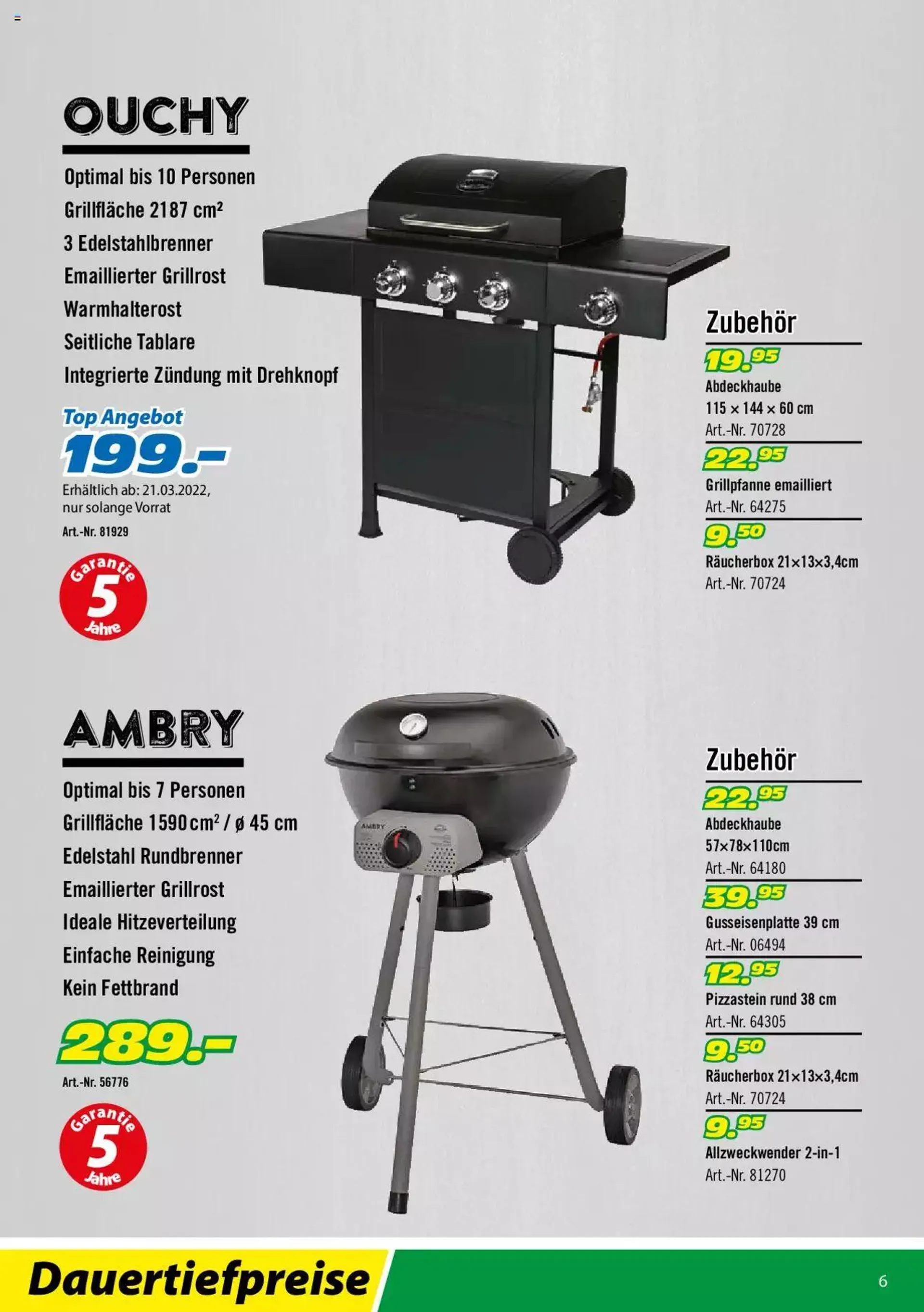 Landi - Grill 2022 von 1. April bis 31. Dezember 2023 - Prospekt seite  6