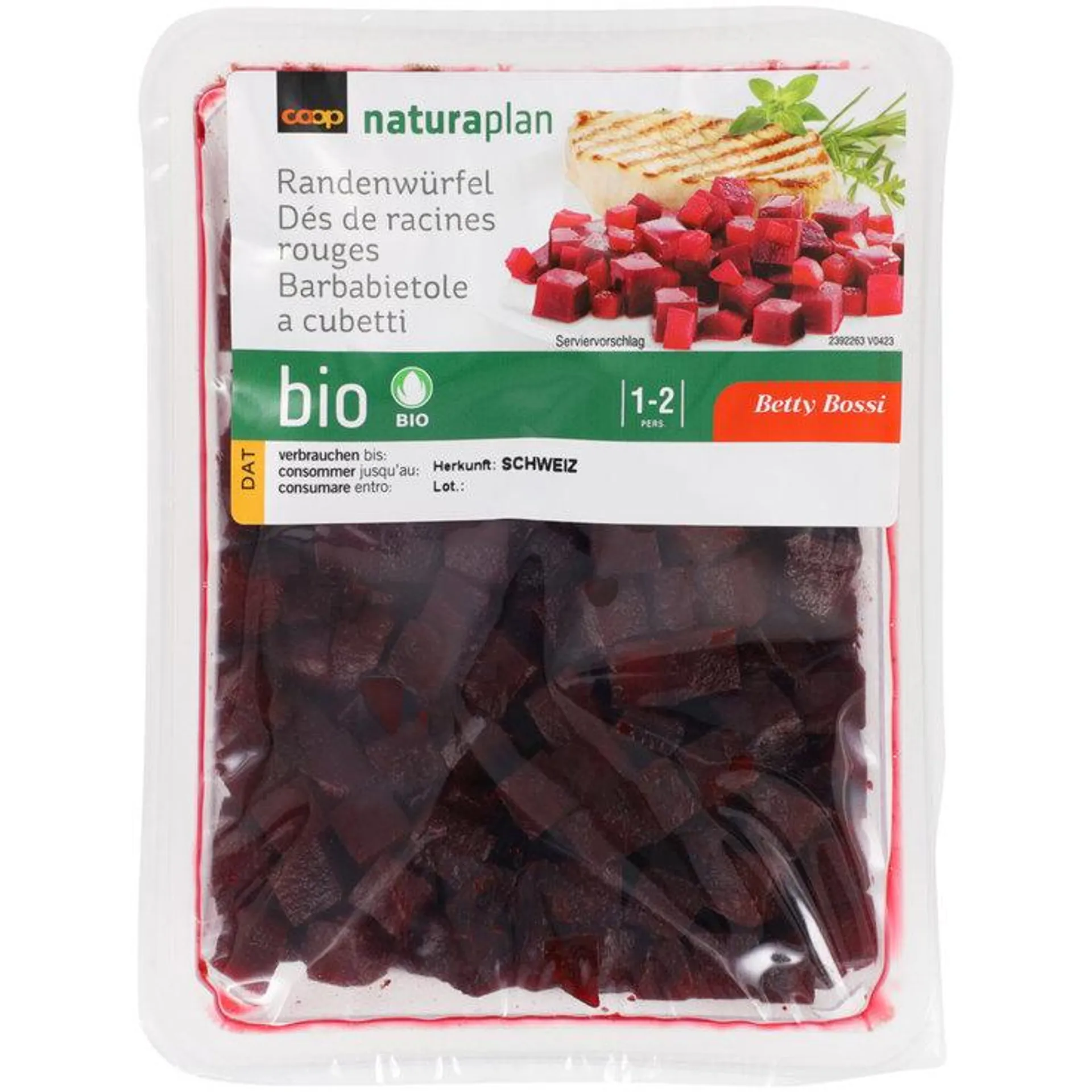 Betty Bossi Naturaplan Bio Randenwürfel