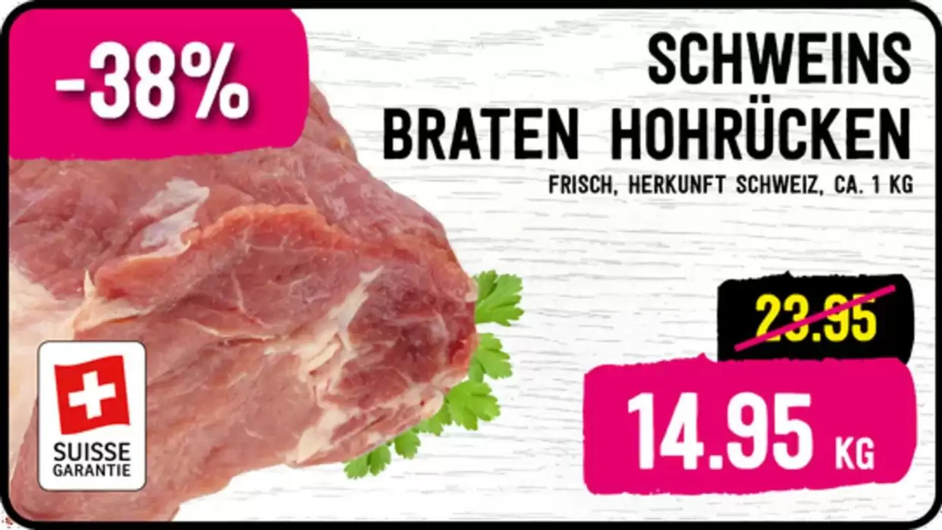 Fleisch Discount reklamblad von 29. November bis 13. Dezember 2024 - Prospekt seite  1