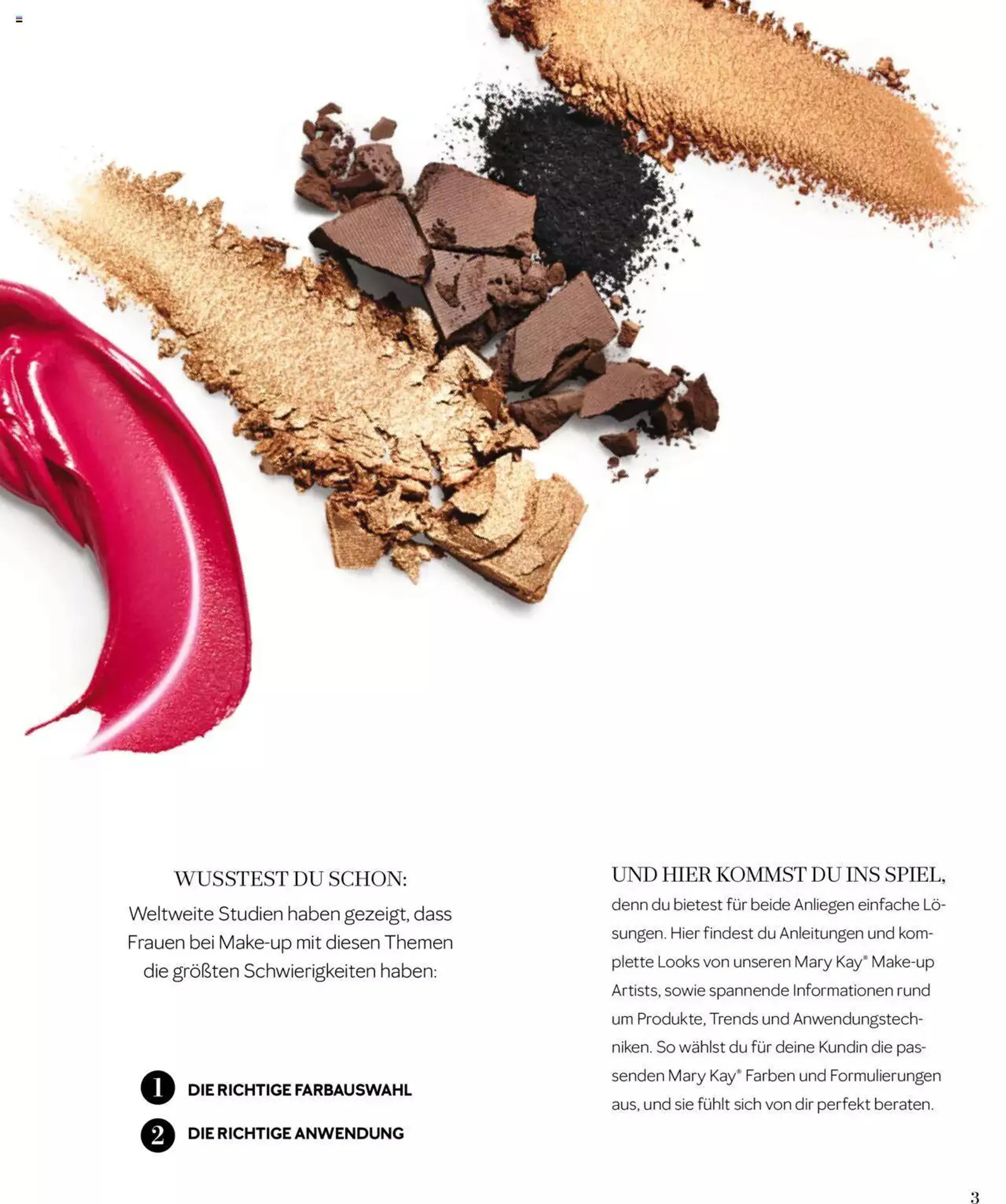 Mary Kay - Make-up Trainer von 16. September bis 31. Dezember 2023 - Prospekt seite  3