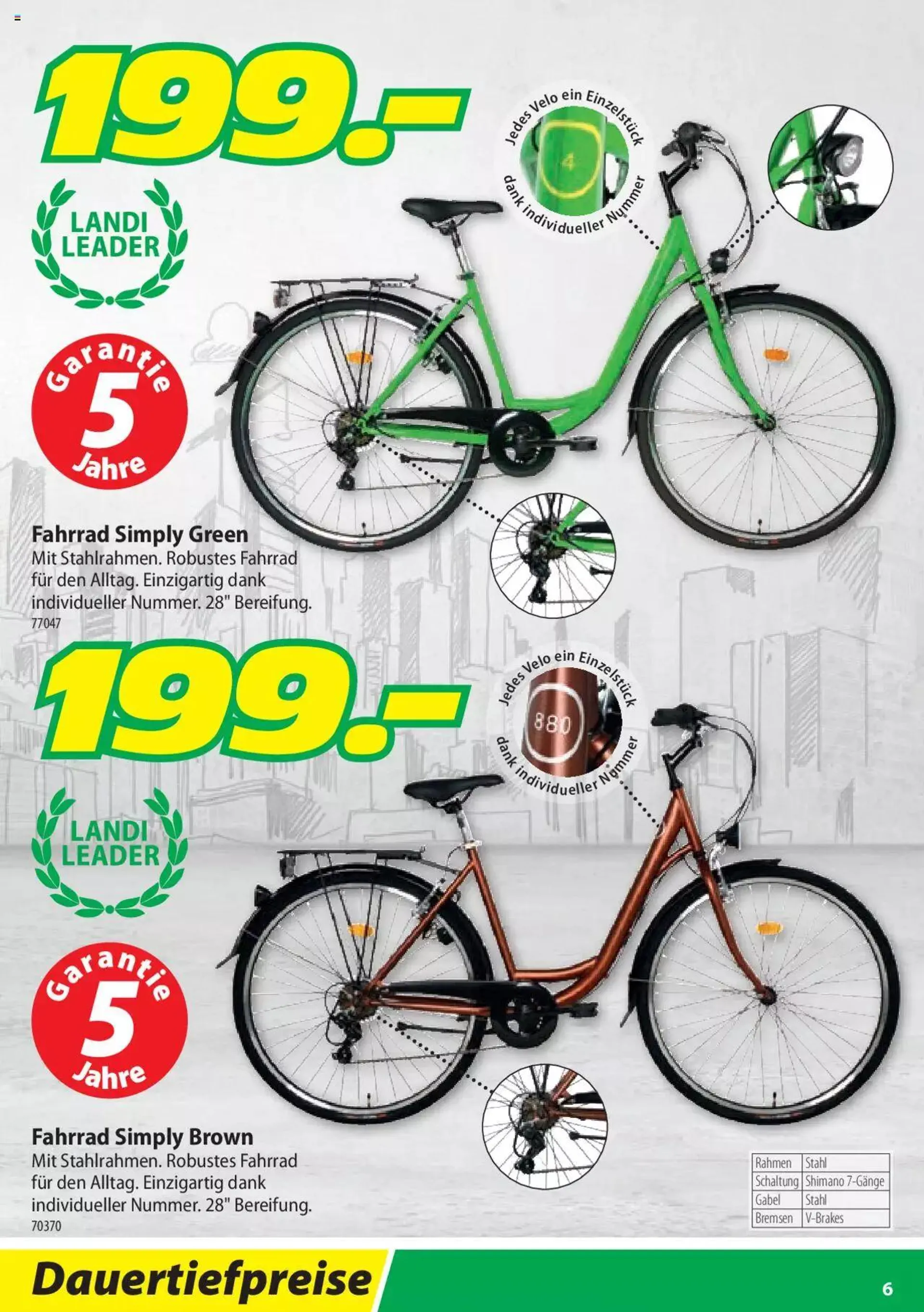 Landi - Velo und Zubehör 2022 von 24. März bis 31. Dezember 2023 - Prospekt seite  6