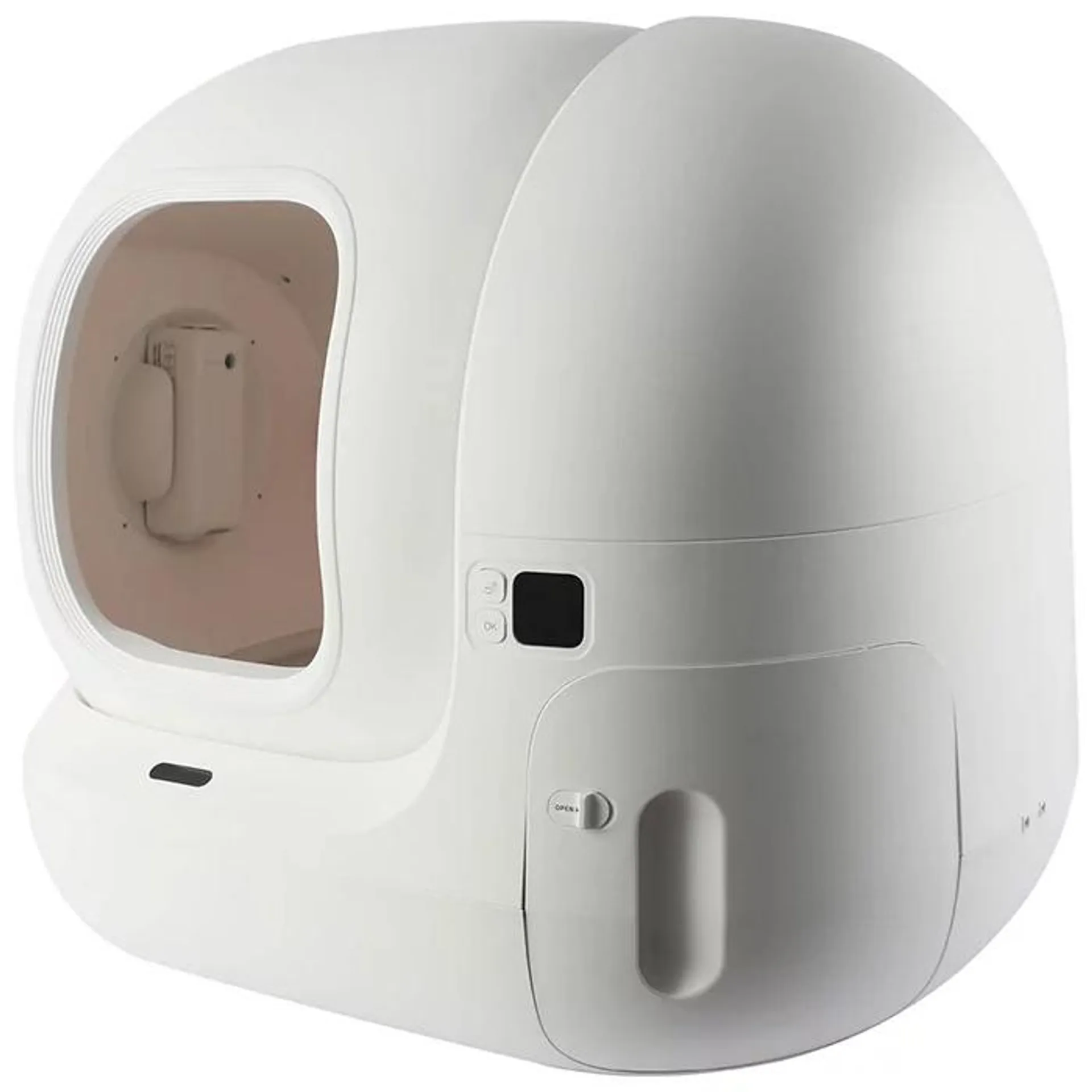 PETKIT PURA MAX Self-Cleaning Cat Litter Box, Weiss