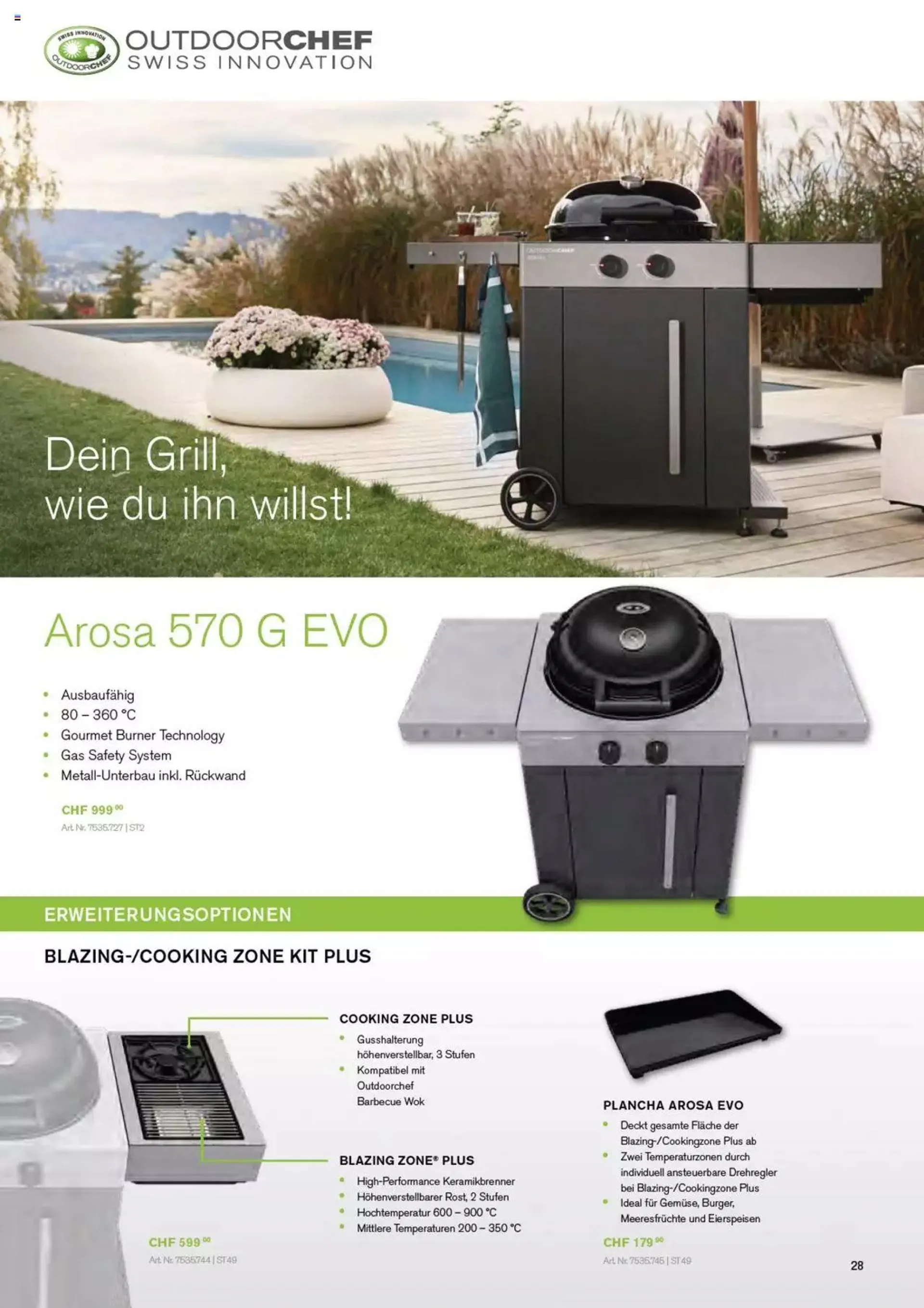 DO IT+GARDEN MIGROS - Grill von 13. Februar bis 31. Dezember 2023 - Prospekt seite  28