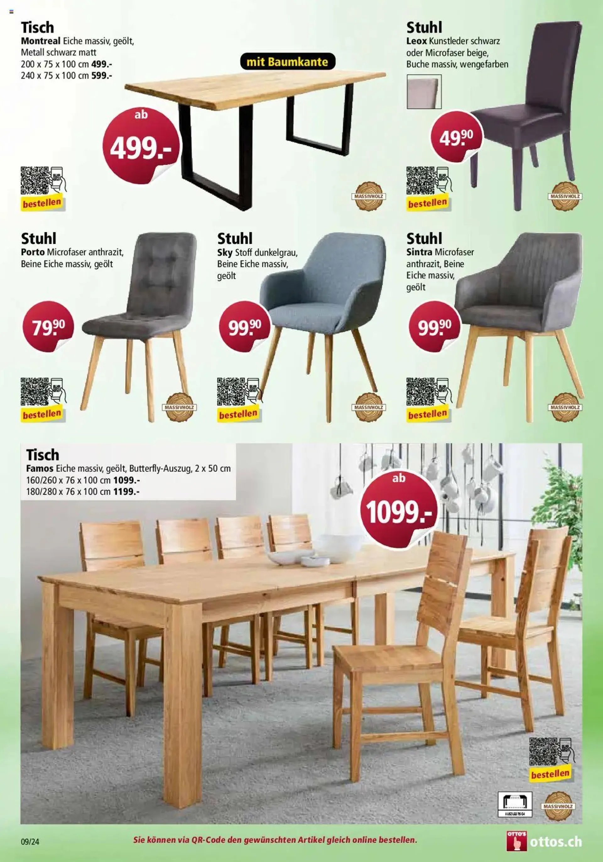 Otto's Moebelflyer von 1. September bis 31. Oktober 2024 - Prospekt seite  19
