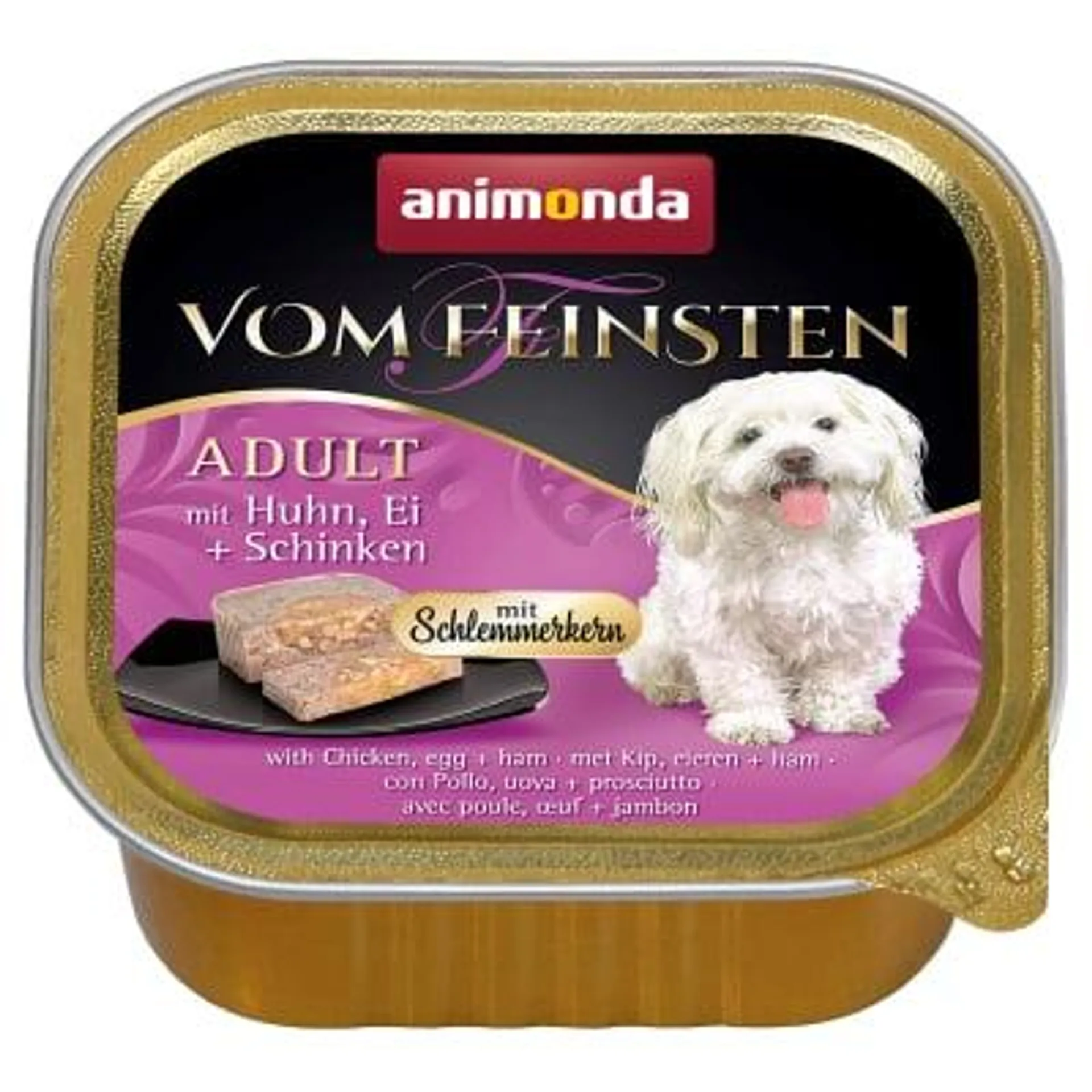 animonda Vom Feinsten Adult mit Huhn, Ei & Schinken