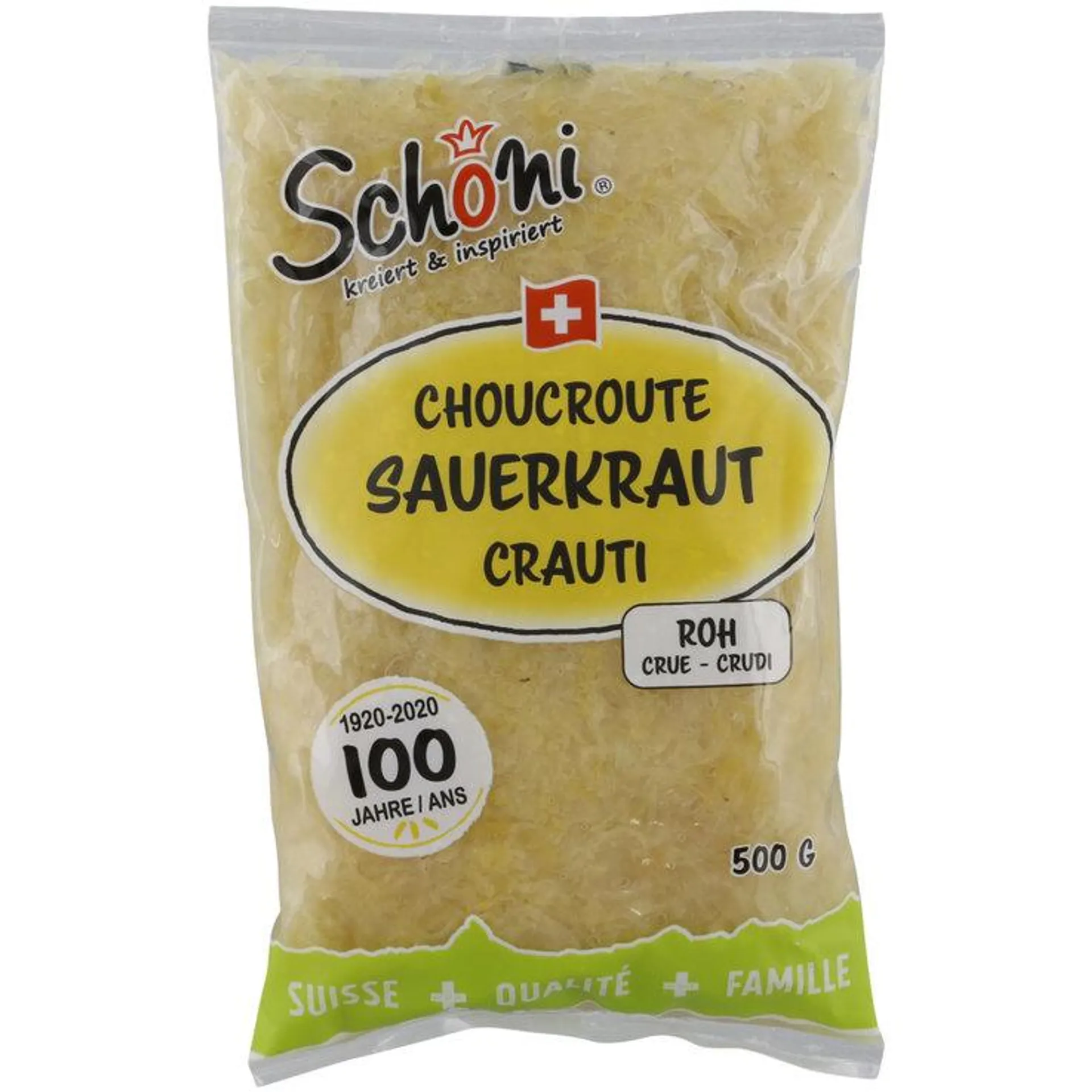 Schöni Sauerkraut roh