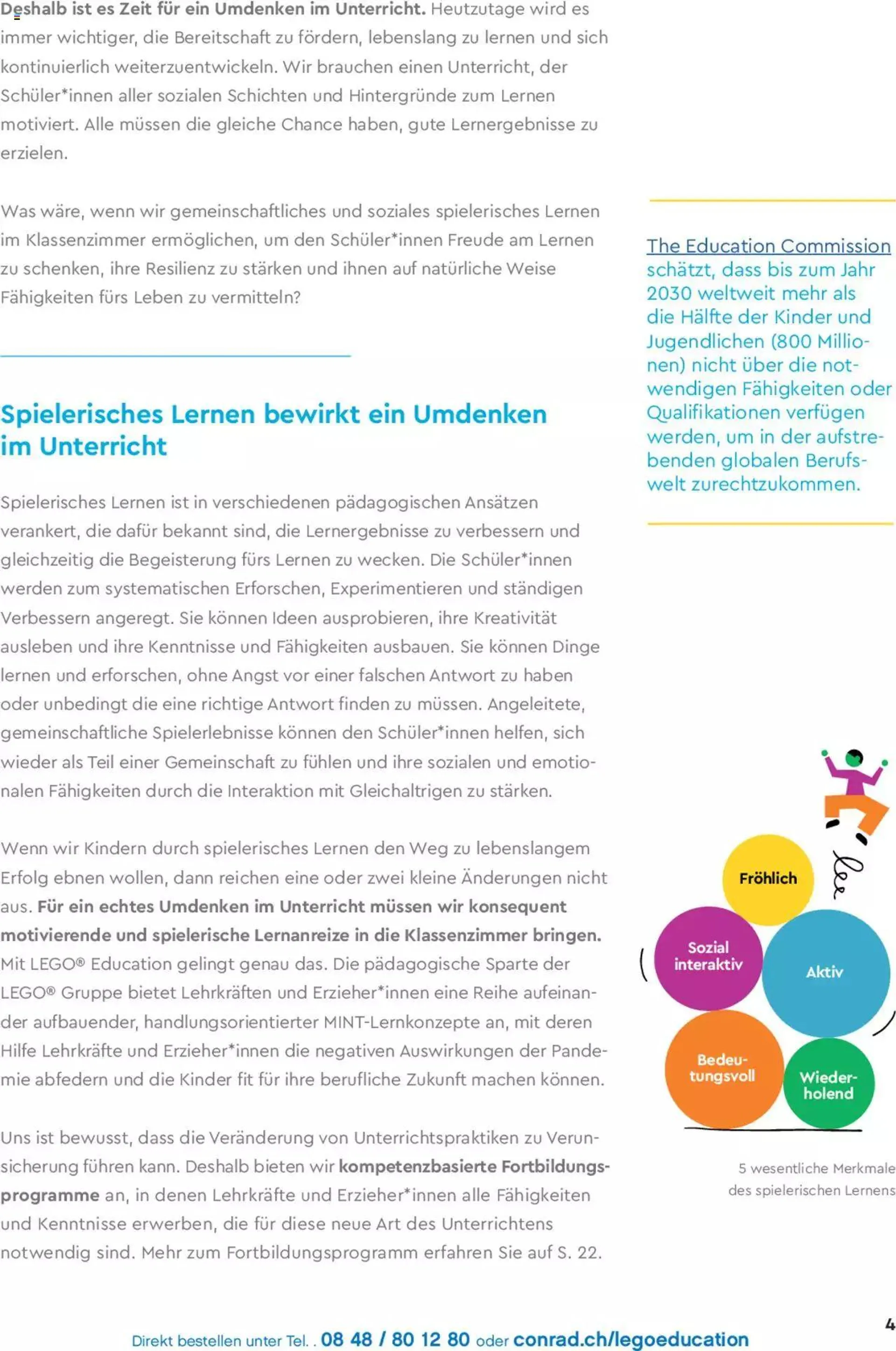 Conrad - Lego Education Lernkonzepte von 6. April bis 31. Dezember 2023 - Prospekt seite  5