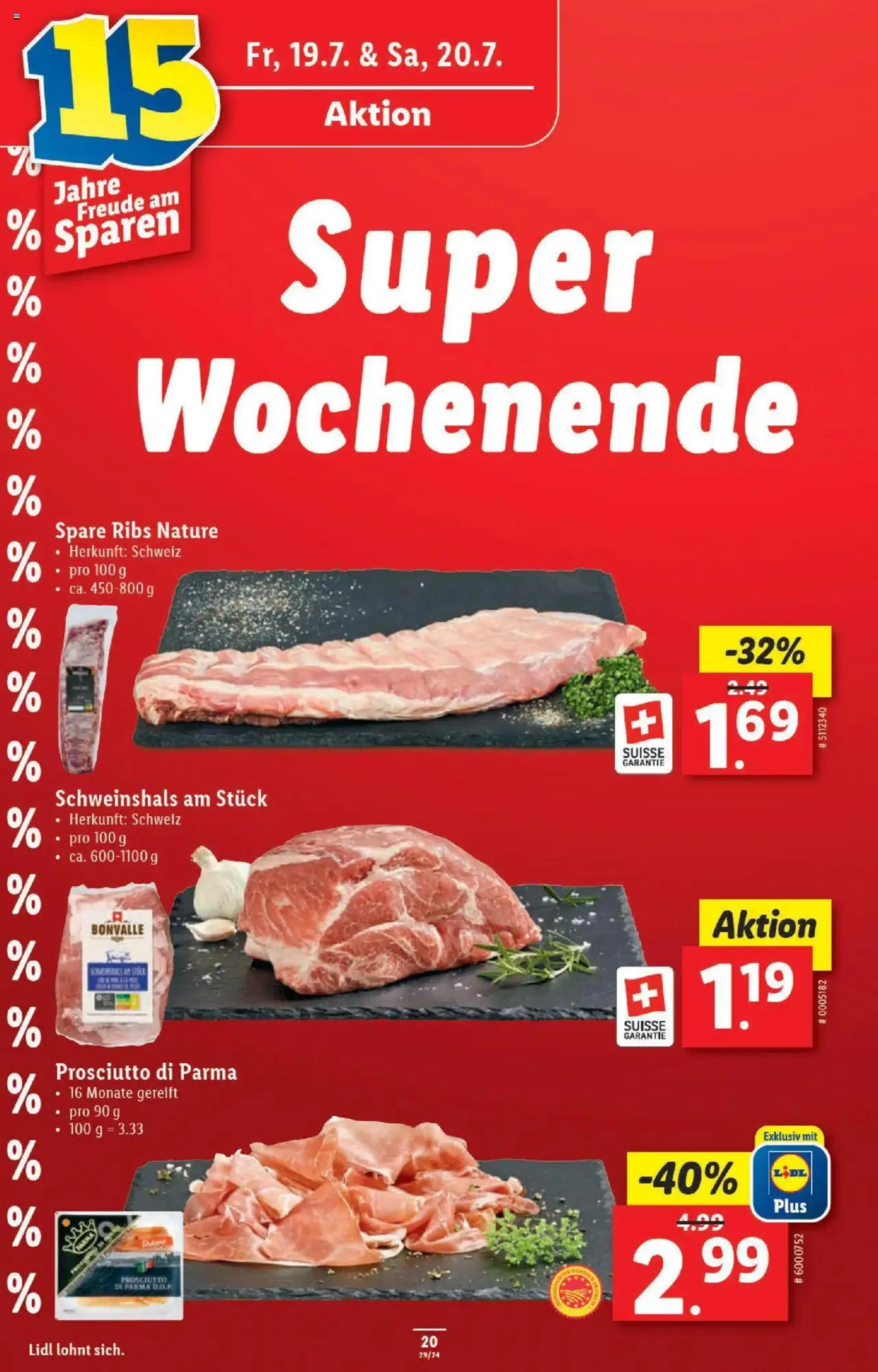 Lidl Aktionen von 18. Juli bis 24. Juli 2024 - Prospekt seite  20