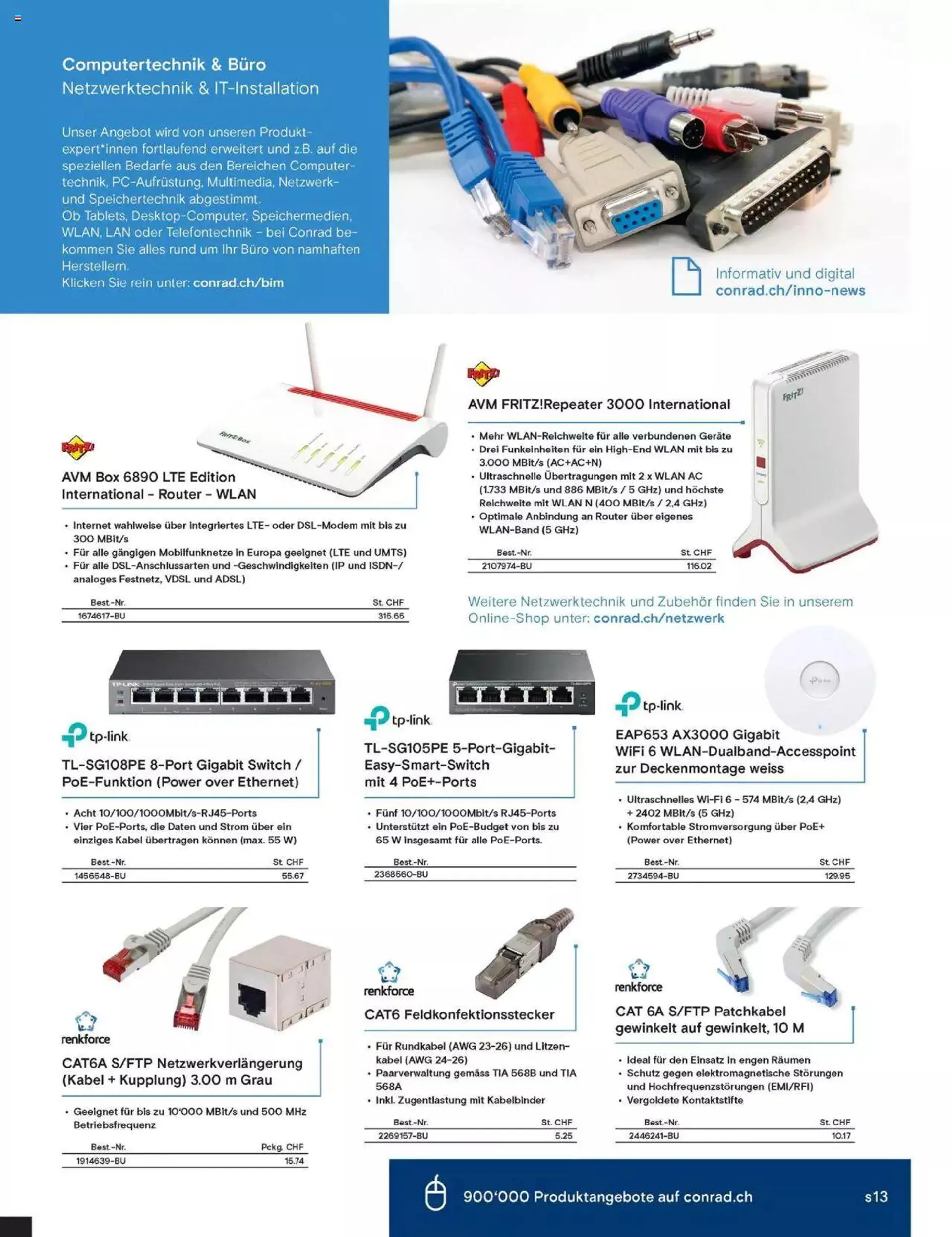 Conrad Innovation News von 24. Februar bis 31. Dezember 2023 - Prospekt seite  37