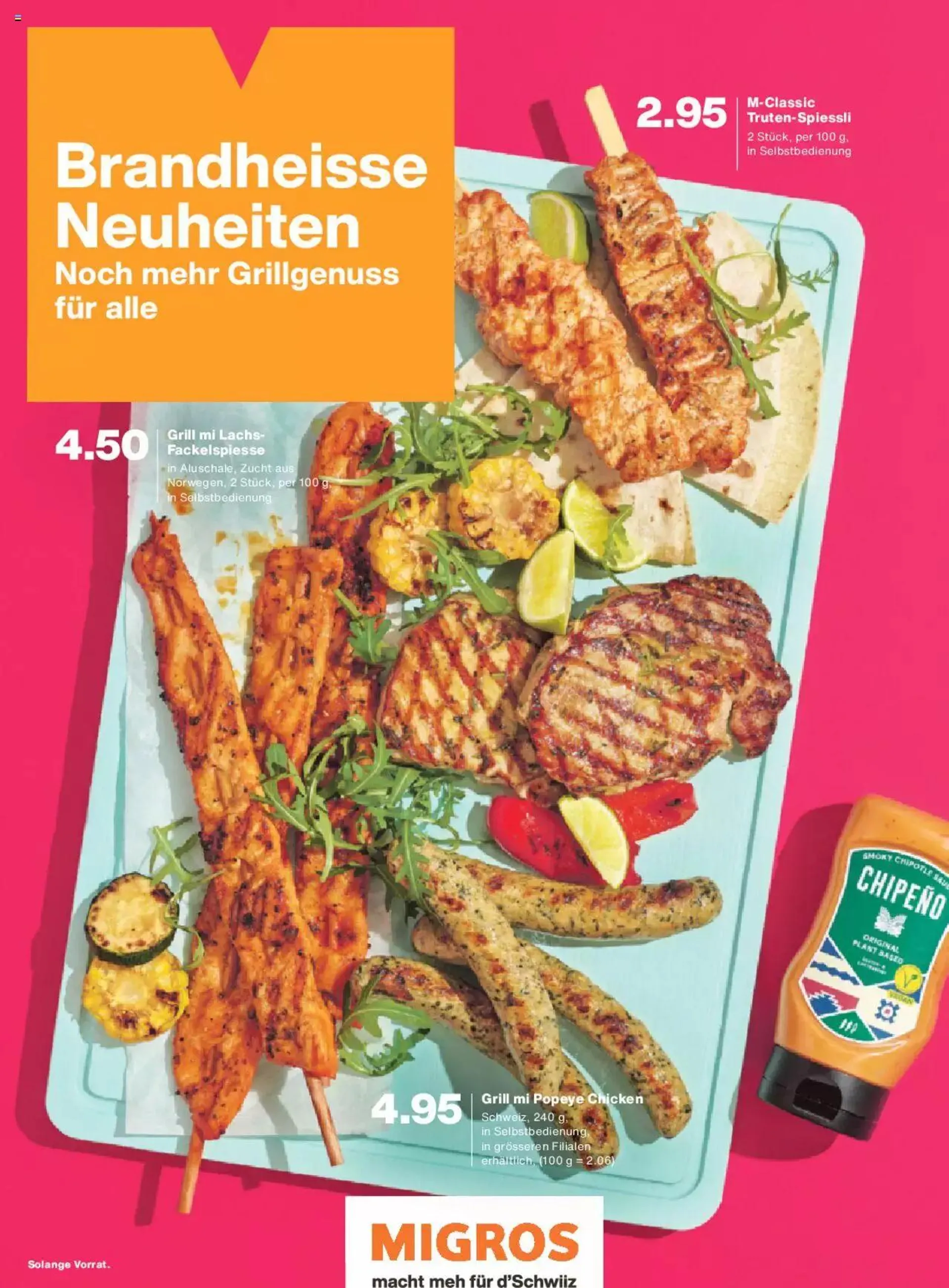 Migros - Magazin von 23. April bis 29. April 2024 - Prospekt seite  4