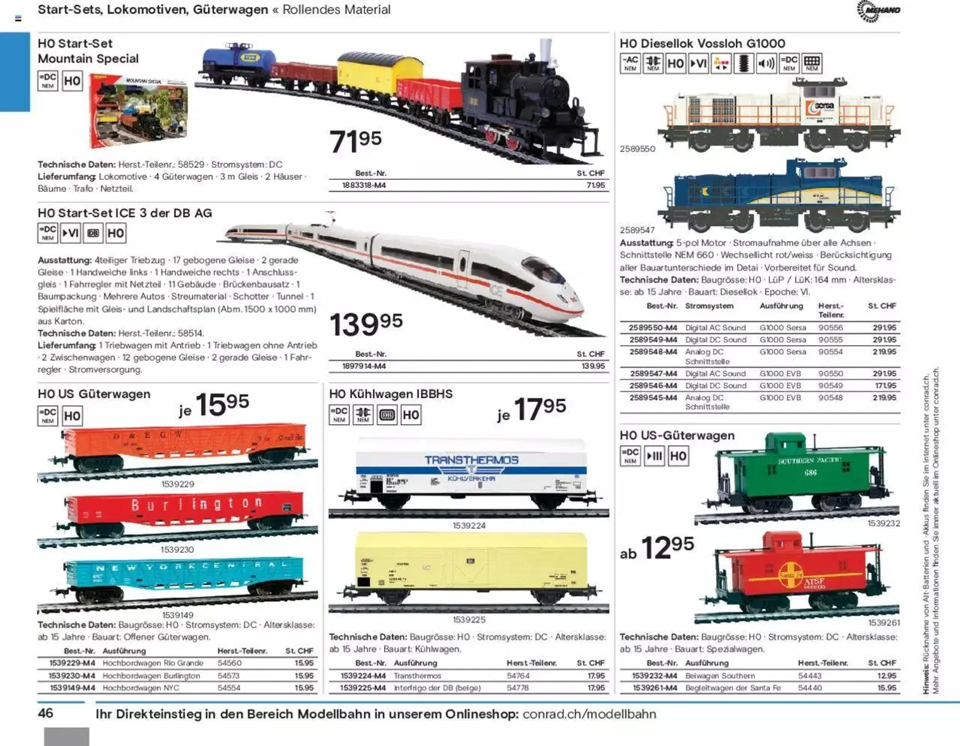 Conrad Modellbahn Katalog 2023/24 von 5. September bis 31. Dezember 2023 - Prospekt seite  48