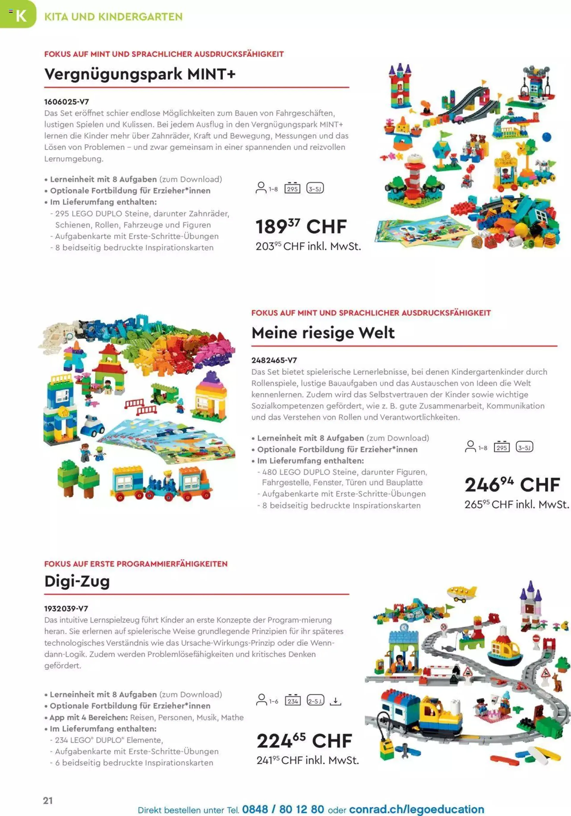 Conrad - Lego von 13. Oktober bis 31. Dezember 2023 - Prospekt seite  22