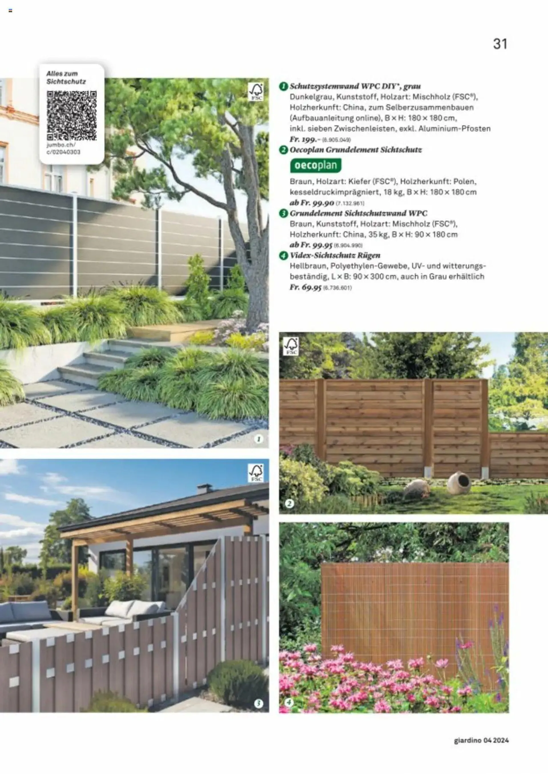 Jumbo Aktionen giardino von 21. Oktober bis 31. Dezember 2024 - Prospekt seite  31