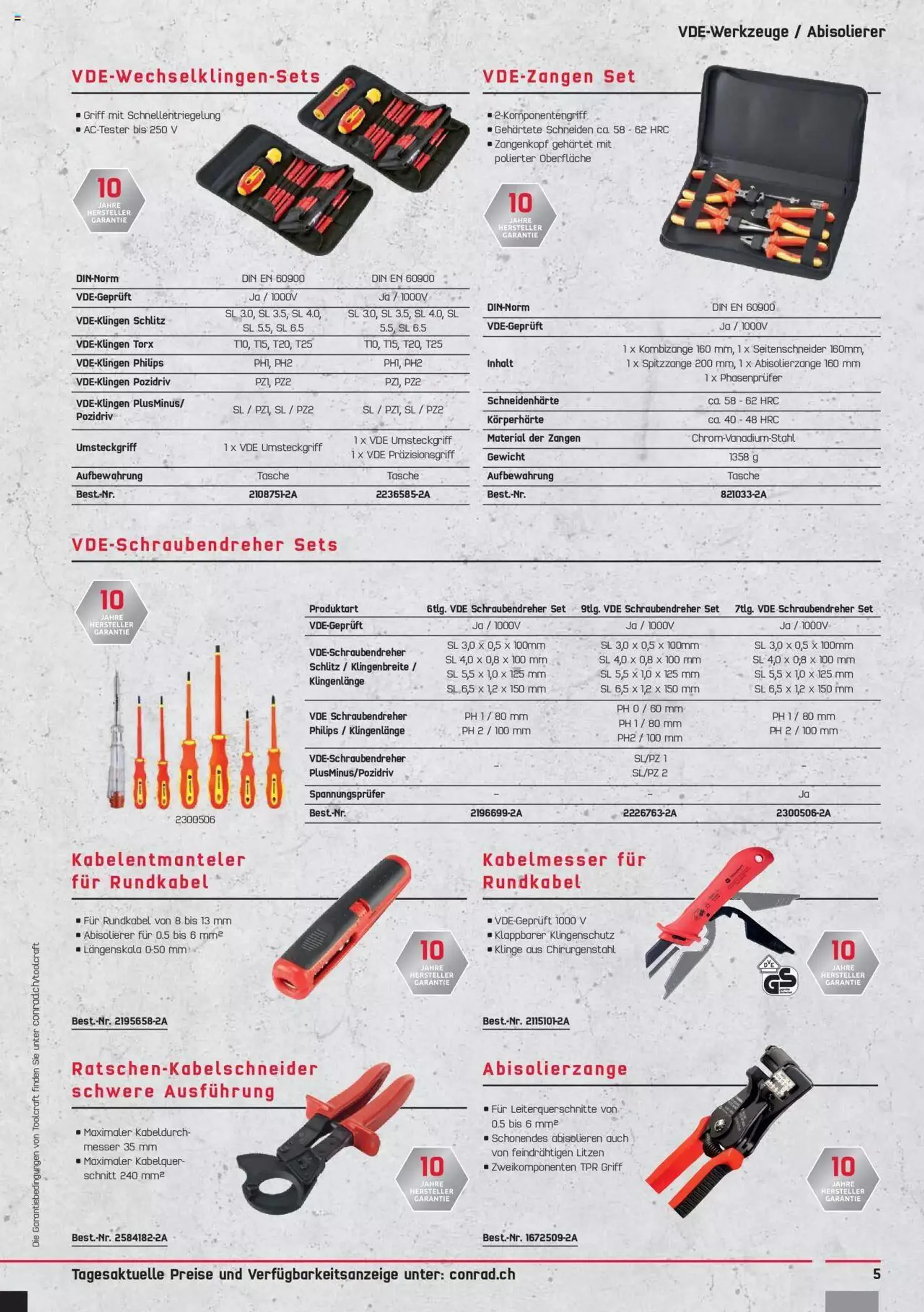 Conrad Aktionen Toolcraft von 27. Februar bis 31. Dezember 2024 - Prospekt seite  5