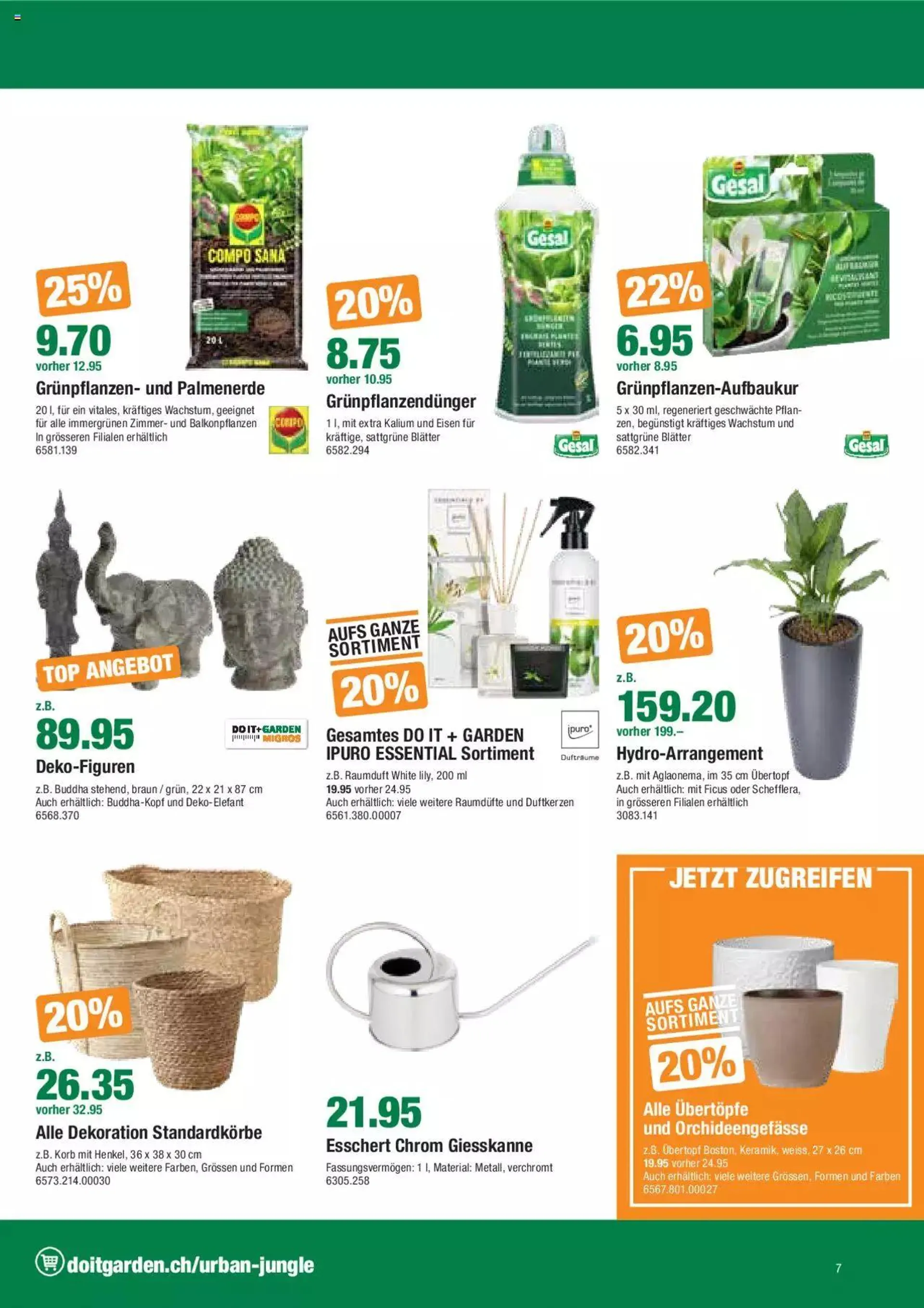 DO IT+GARDEN MIGROS Aktionen von 5. September bis 18. September 2023 - Prospekt seite  12