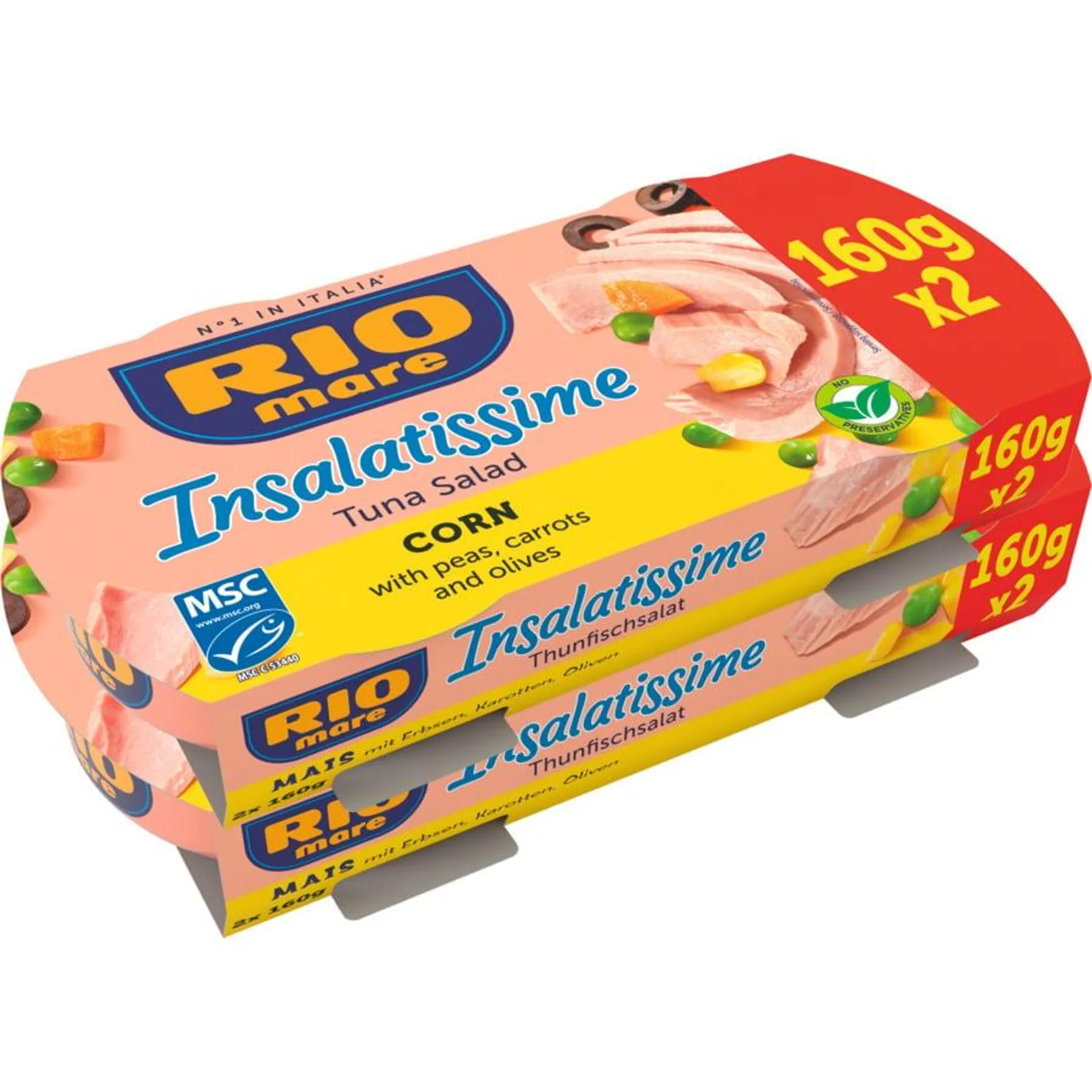 Rio Mare Insalatissime Mais 4 x 160 g