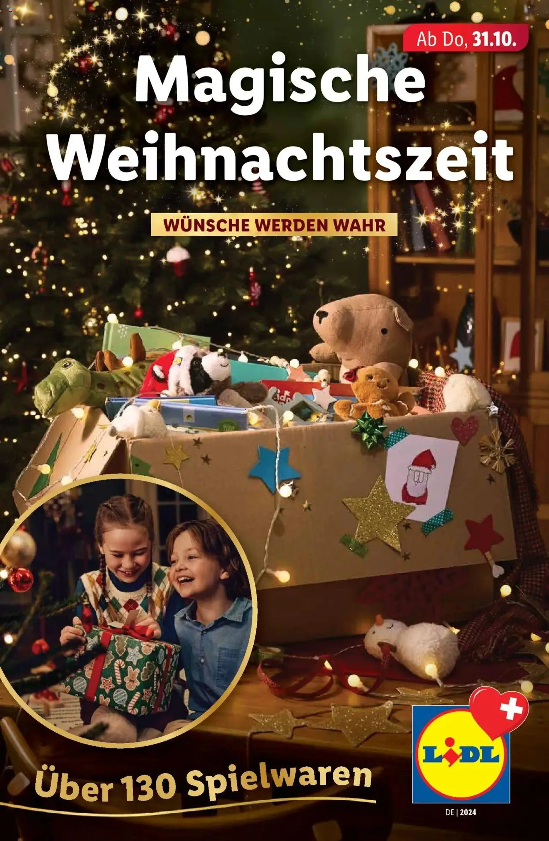 Lidl Aktionen Magische Weihnachtszeit von 31. Oktober bis 31. Dezember 2024 - Prospekt seite  14