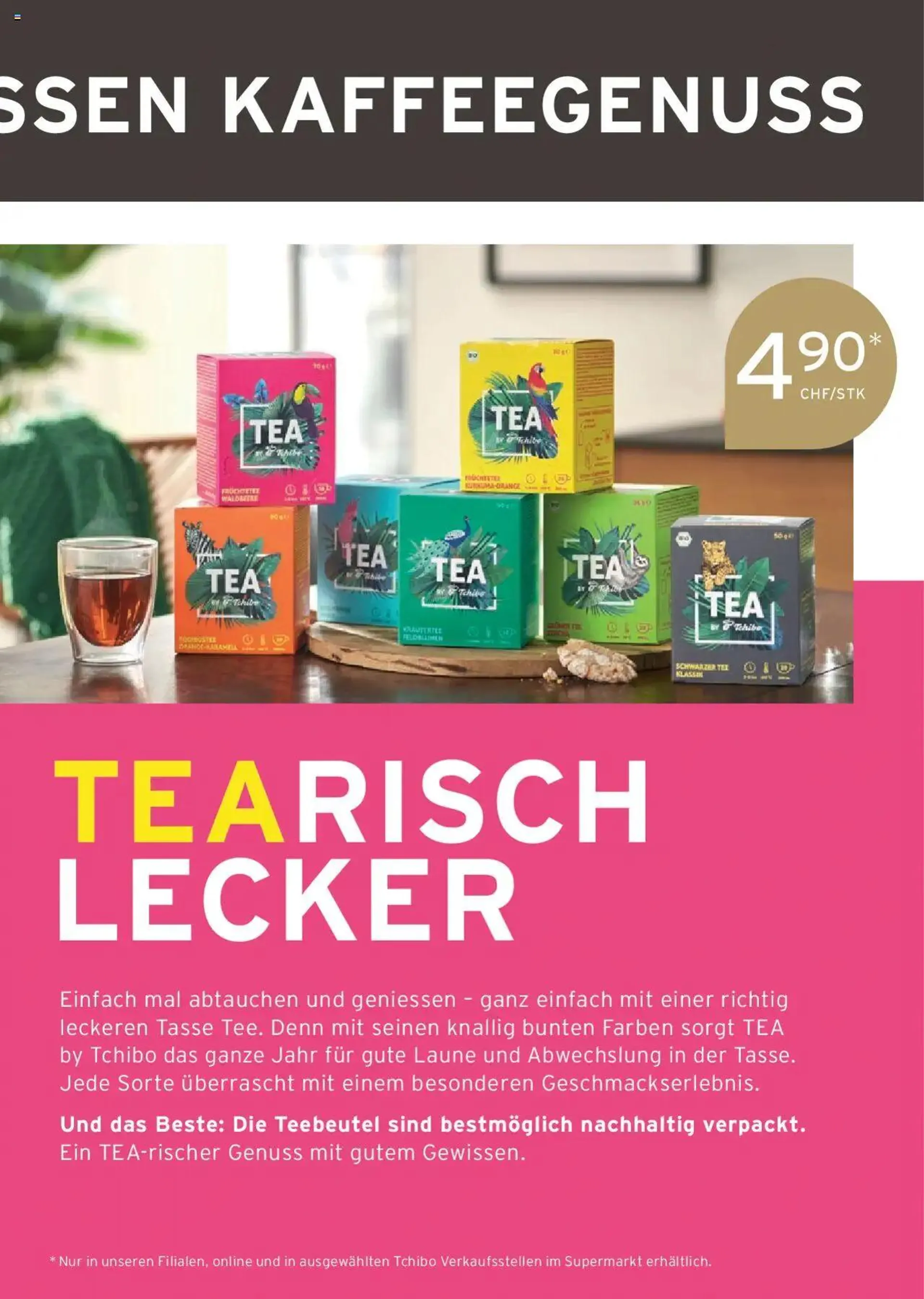 Tchibo Aktionen Filialen von 8. Oktober bis 31. Dezember 2024 - Prospekt seite  18