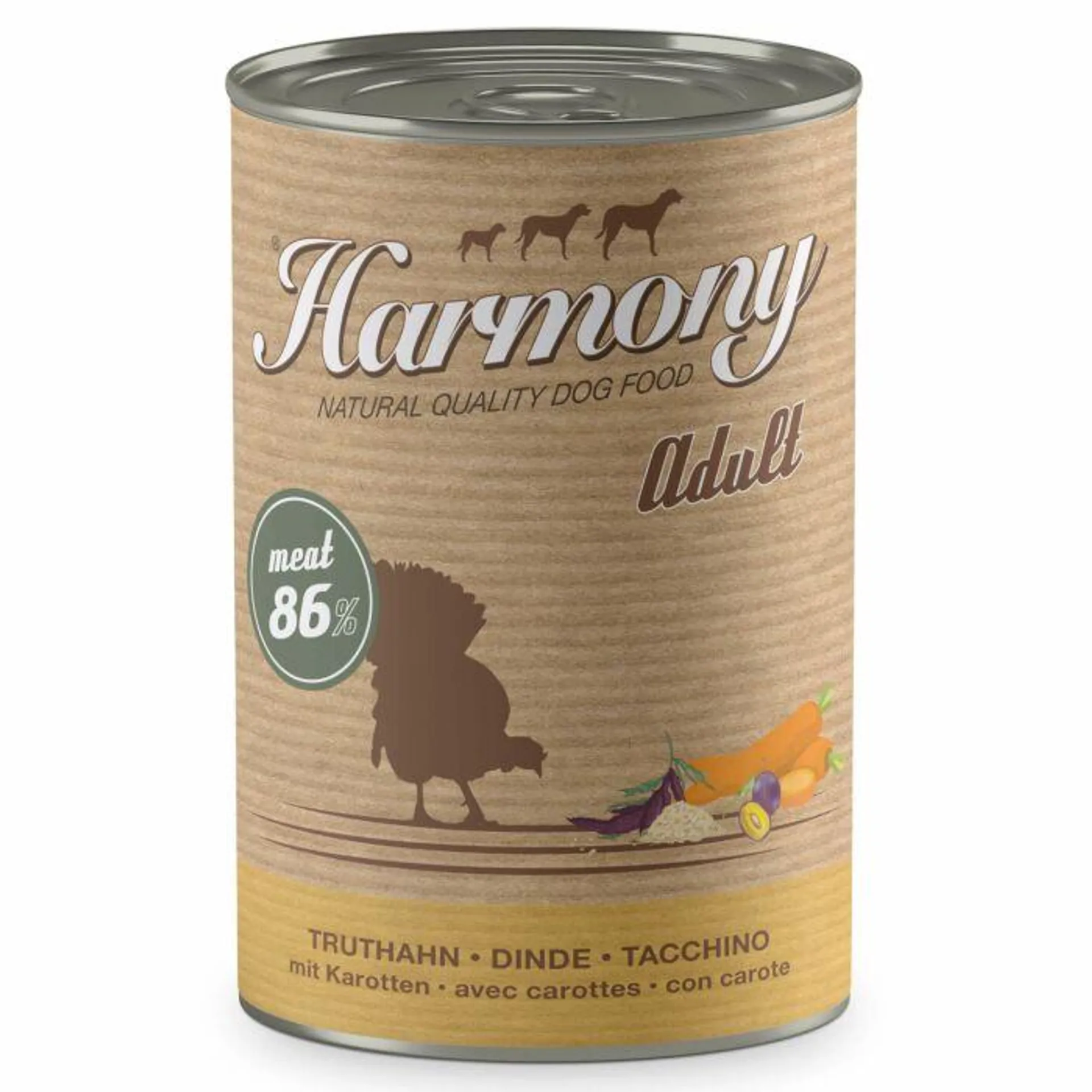 Harmony Dog Natural Truthahn & Karotten