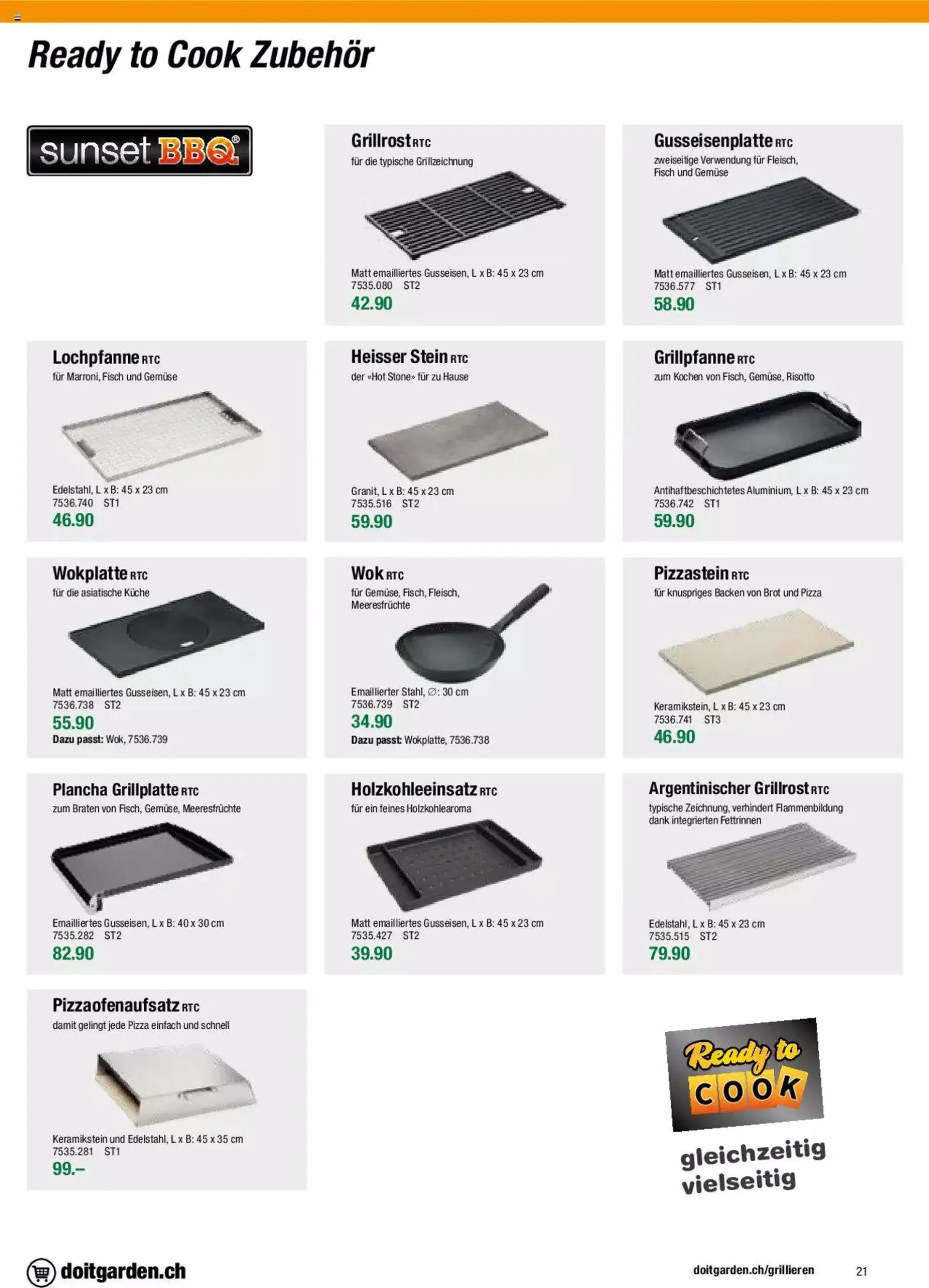 DO IT+GARDEN MIGROS Aktionen Grill von 26. Februar bis 31. Dezember 2024 - Prospekt seite  21