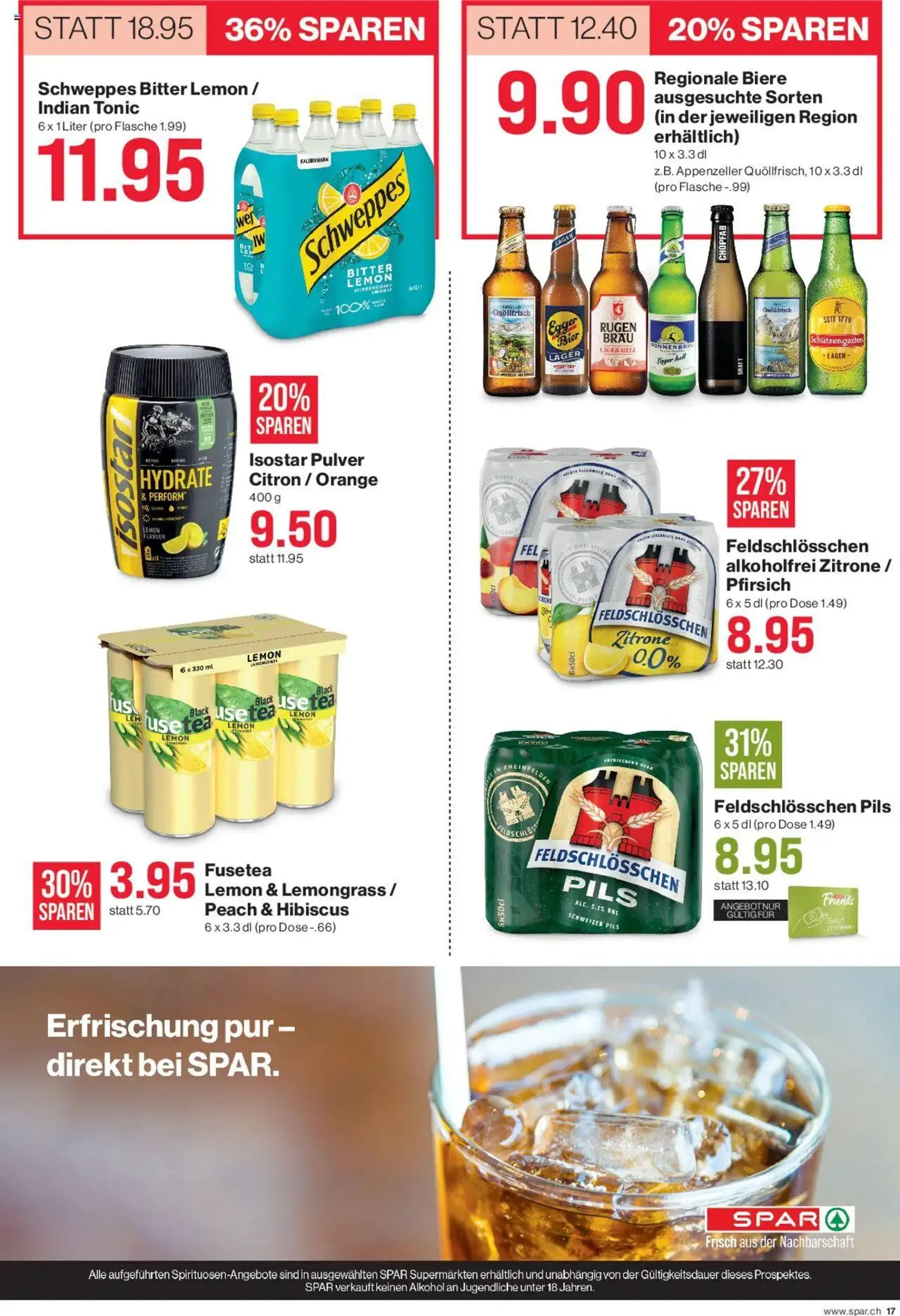 SPAR Aktionen von 3. Oktober bis 9. Oktober 2024 - Prospekt seite  17