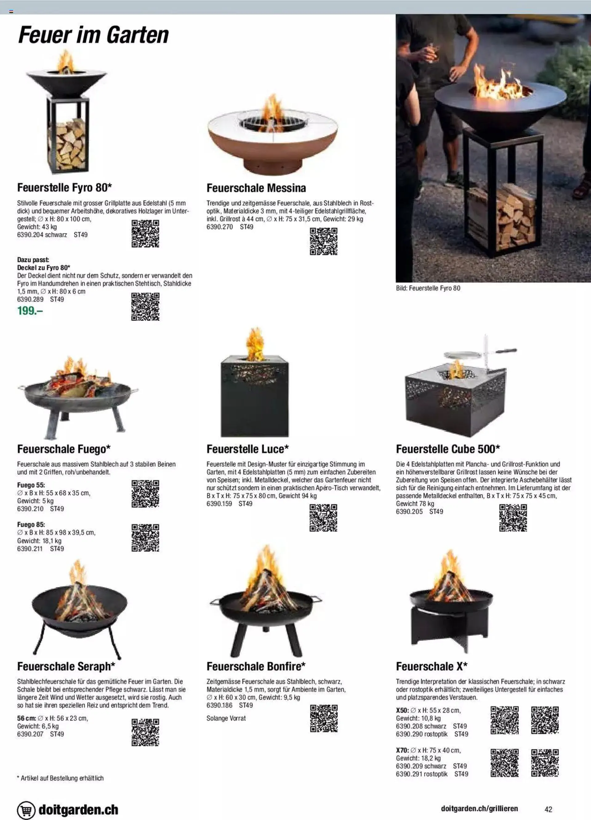 DO IT+GARDEN MIGROS Aktionen Grill von 26. Februar bis 31. Dezember 2024 - Prospekt seite  42