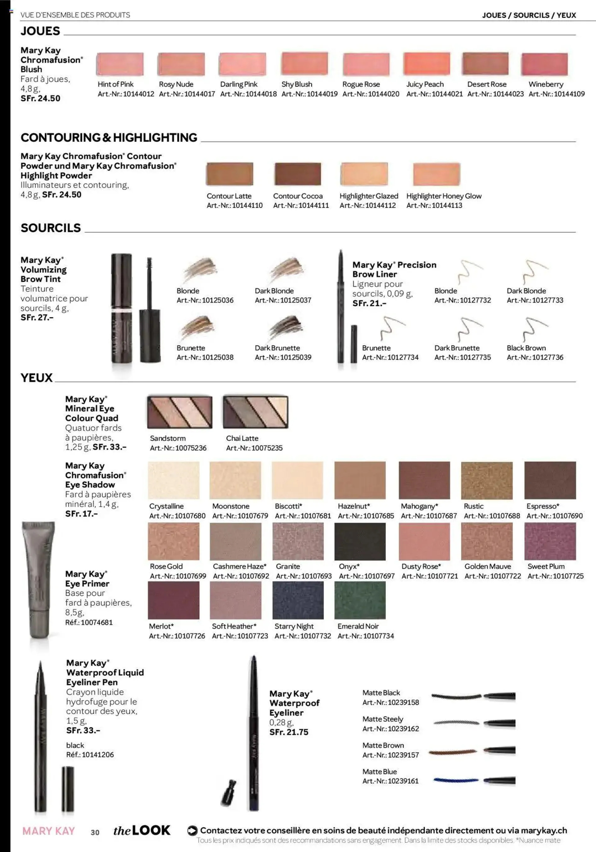 Mary Kay Aktionen The Look von 16. Oktober bis 31. Dezember 2024 - Prospekt seite  30