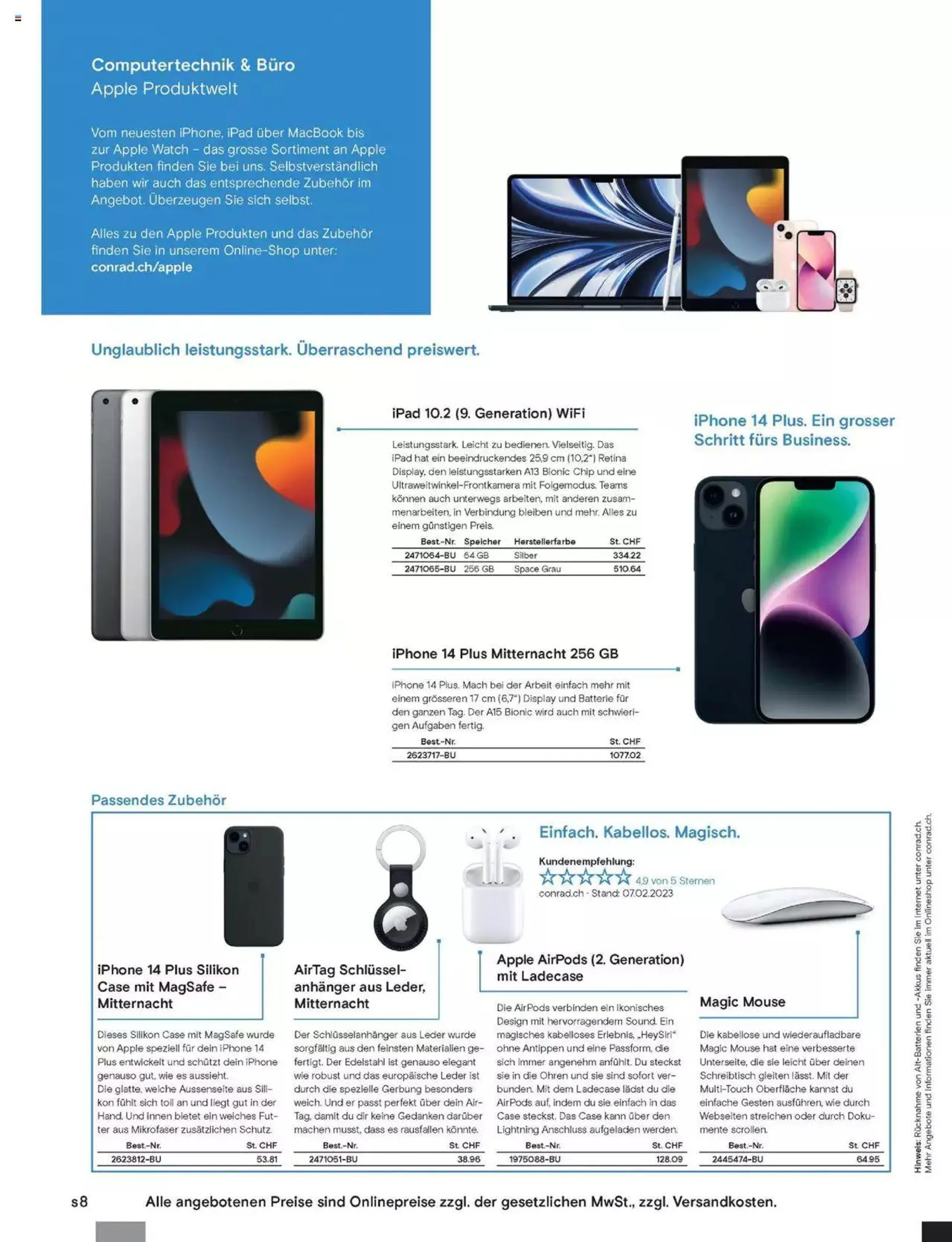 Conrad Innovation News von 24. Februar bis 31. Dezember 2023 - Prospekt seite  32