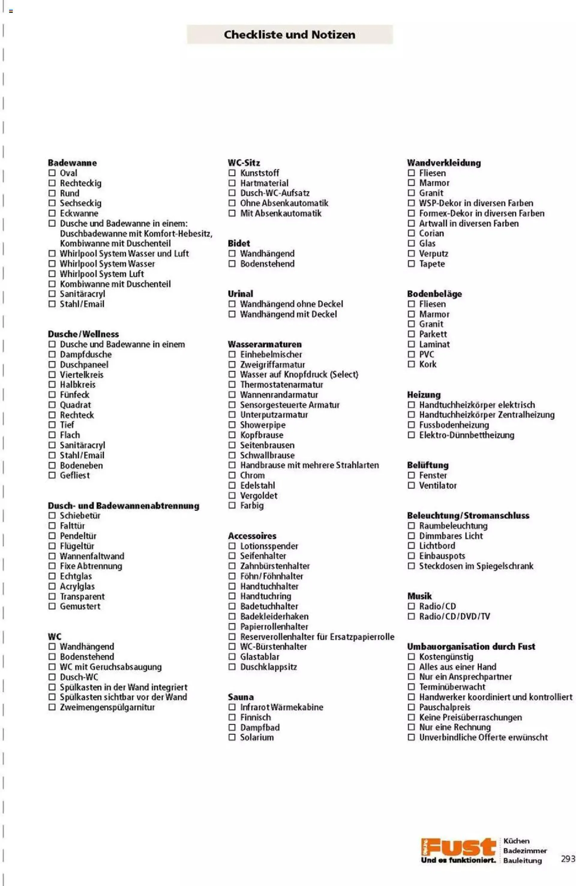 Fust Badezimmermagazin von 17. April bis 31. Dezember 2023 - Prospekt seite  293