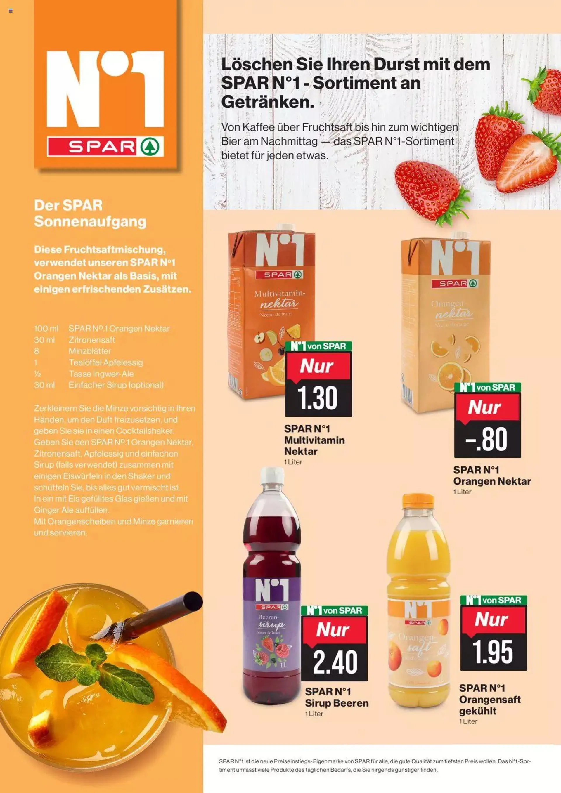 SPAR Aktionen Täglich sparen von 6. Juni bis 31. Dezember 2023 - Prospekt seite  6