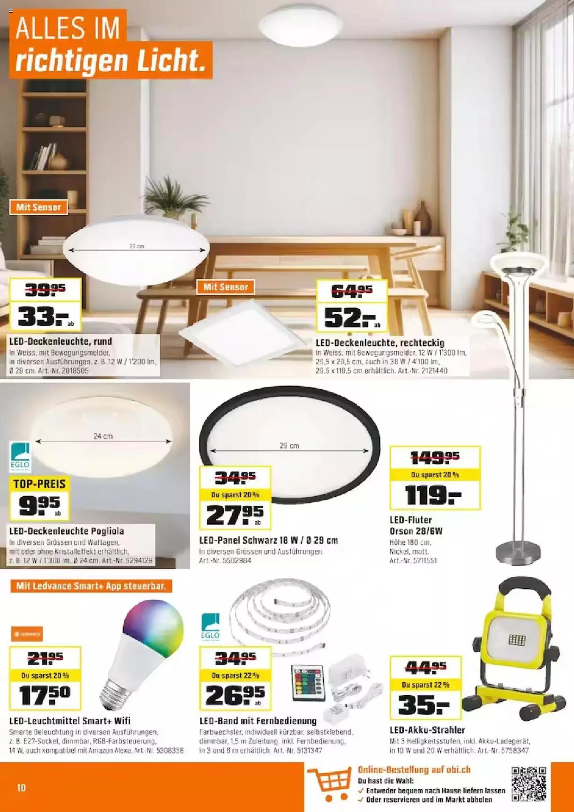OBI Black Weeks von 13. November bis 25. November 2023 - Prospekt seite  10