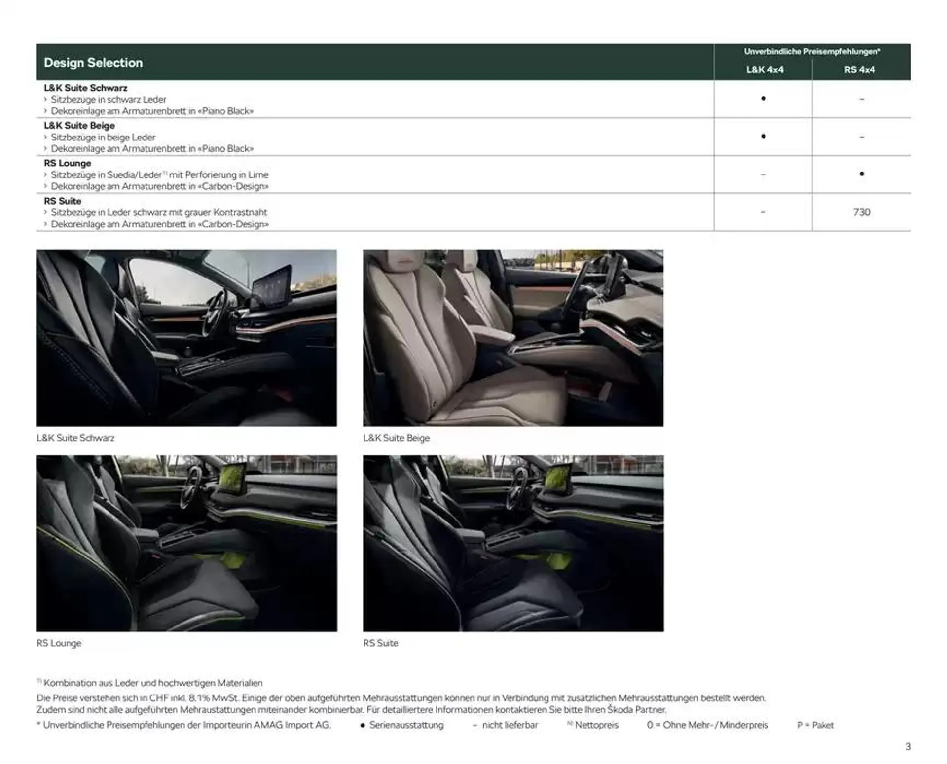 Preisliste Enyaq Coupé RS von 24. Oktober bis 7. November 2024 - Prospekt seite  3