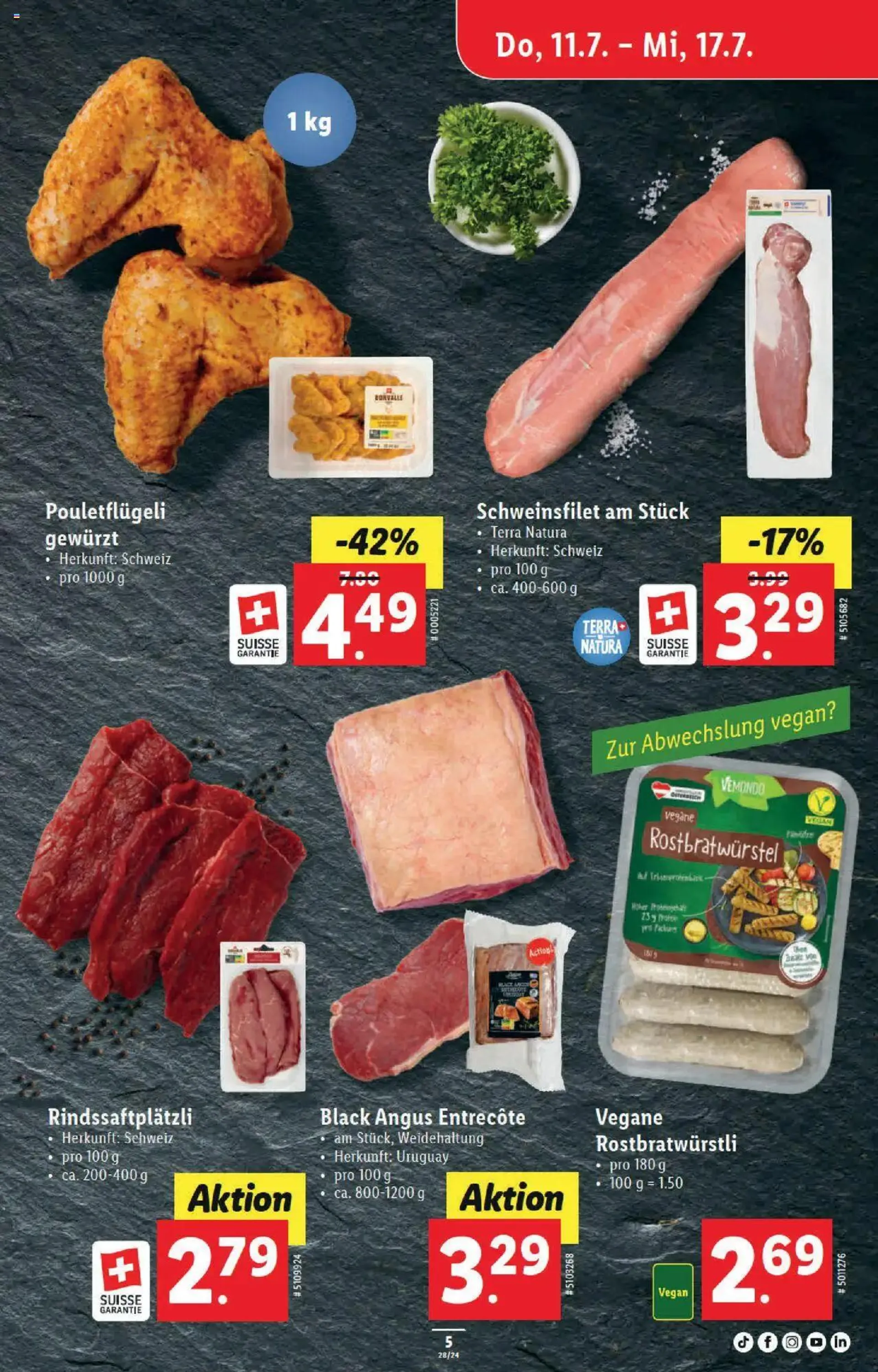 Lidl Aktionen von 11. Juli bis 17. Juli 2024 - Prospekt seite  5