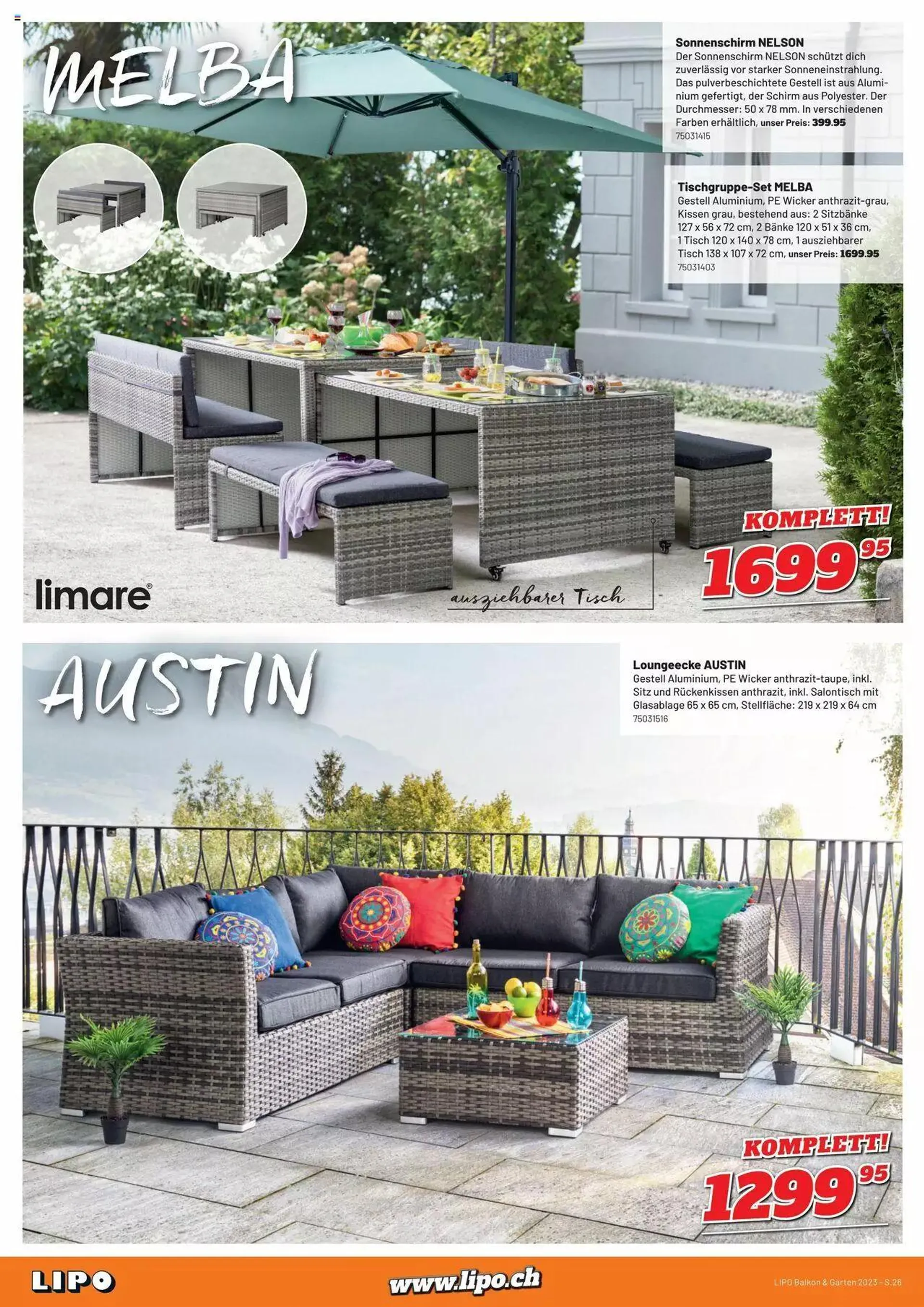 Lipo - Gartenkatalog 2023 von 23. Februar bis 30. September 2023 - Prospekt seite  26