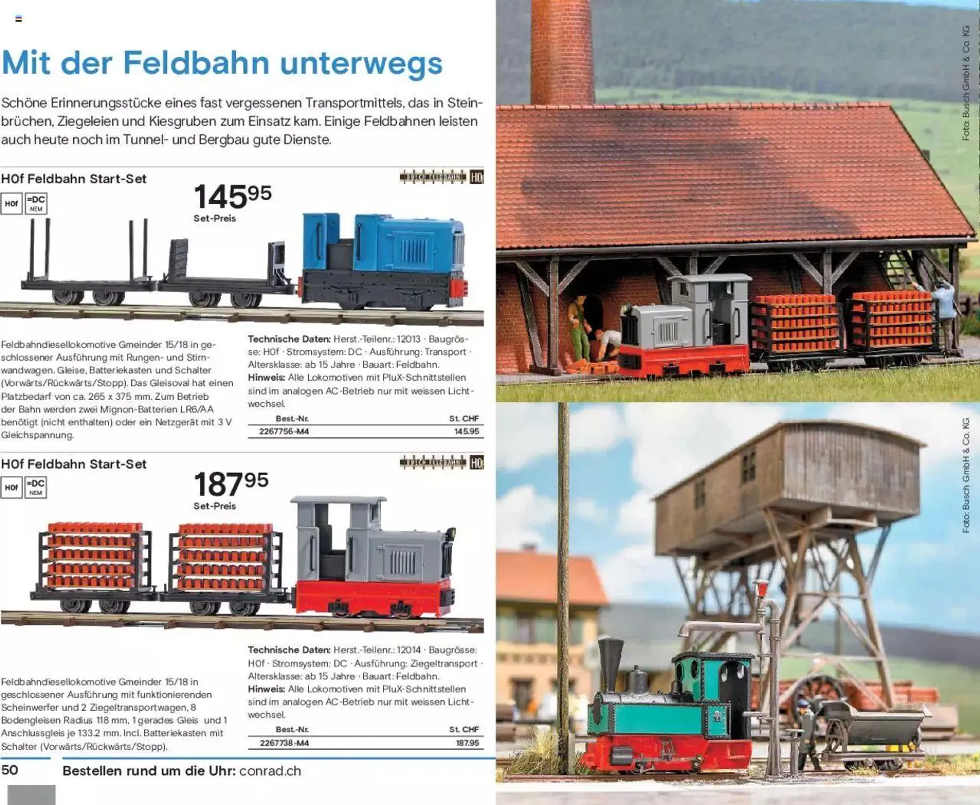 Conrad Modellbahn Katalog 2023/24 von 5. September bis 31. Dezember 2023 - Prospekt seite  52