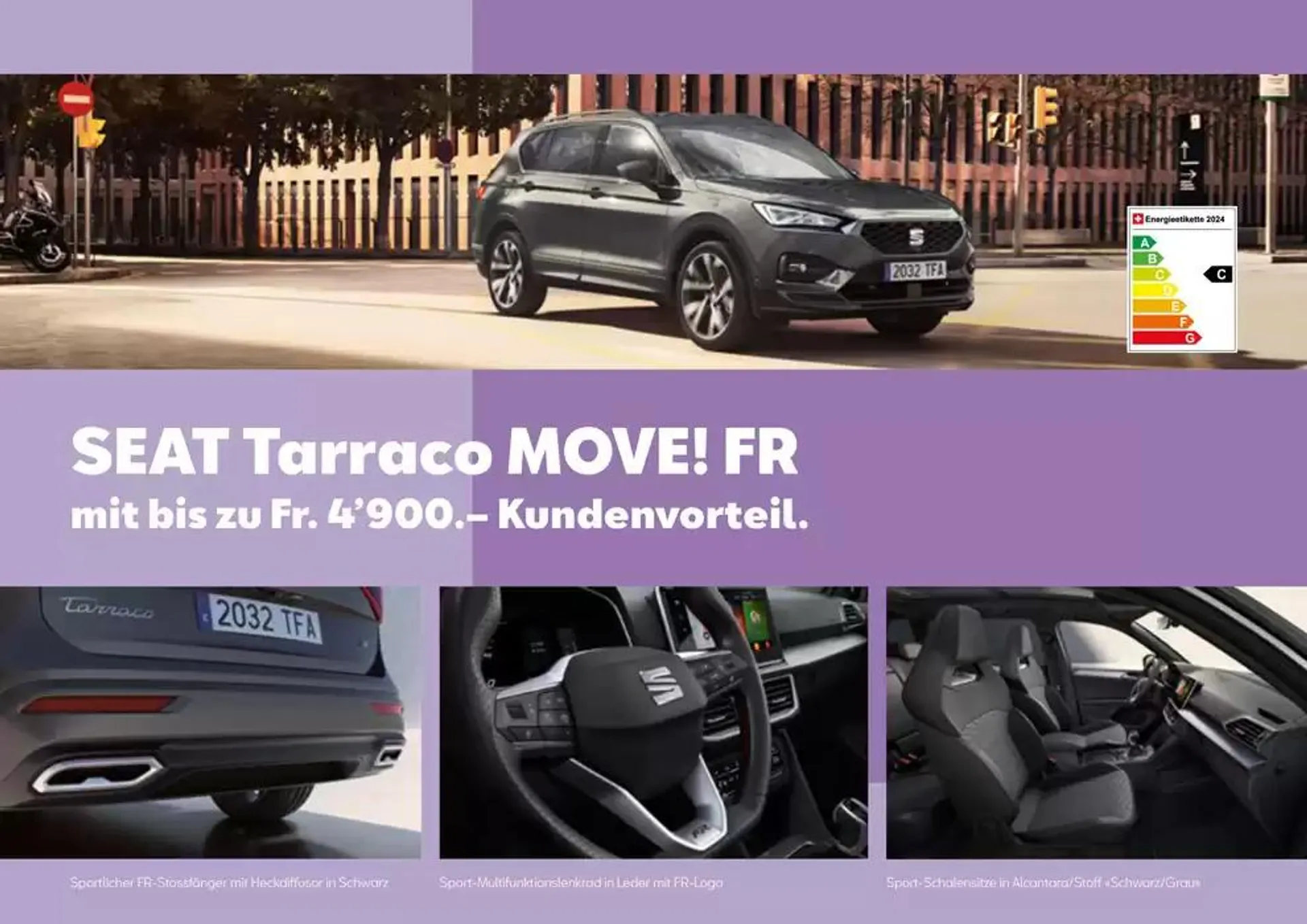 SEAT Tarraco MOVE! FR von 28. Oktober bis 11. November 2024 - Prospekt seite  2