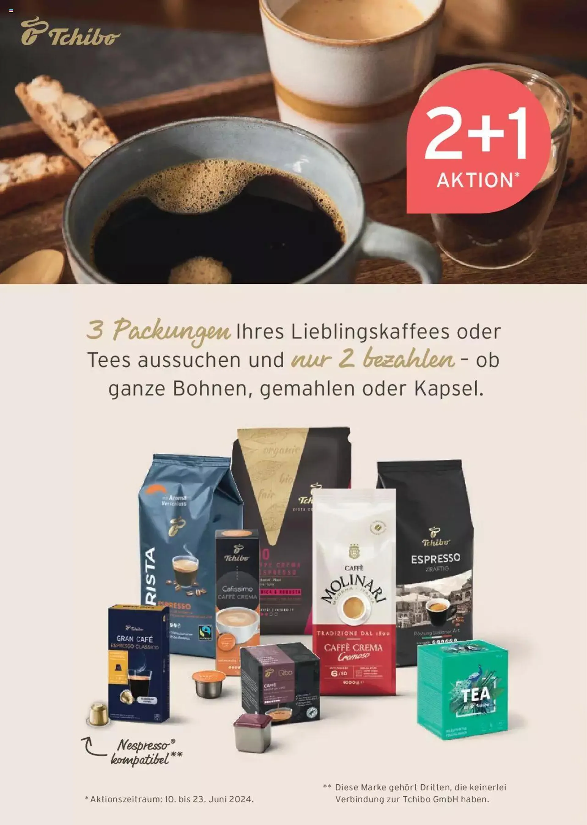 Tchibo Magazin Filialen von 11. Juni bis 31. Dezember 2024 - Prospekt seite  14