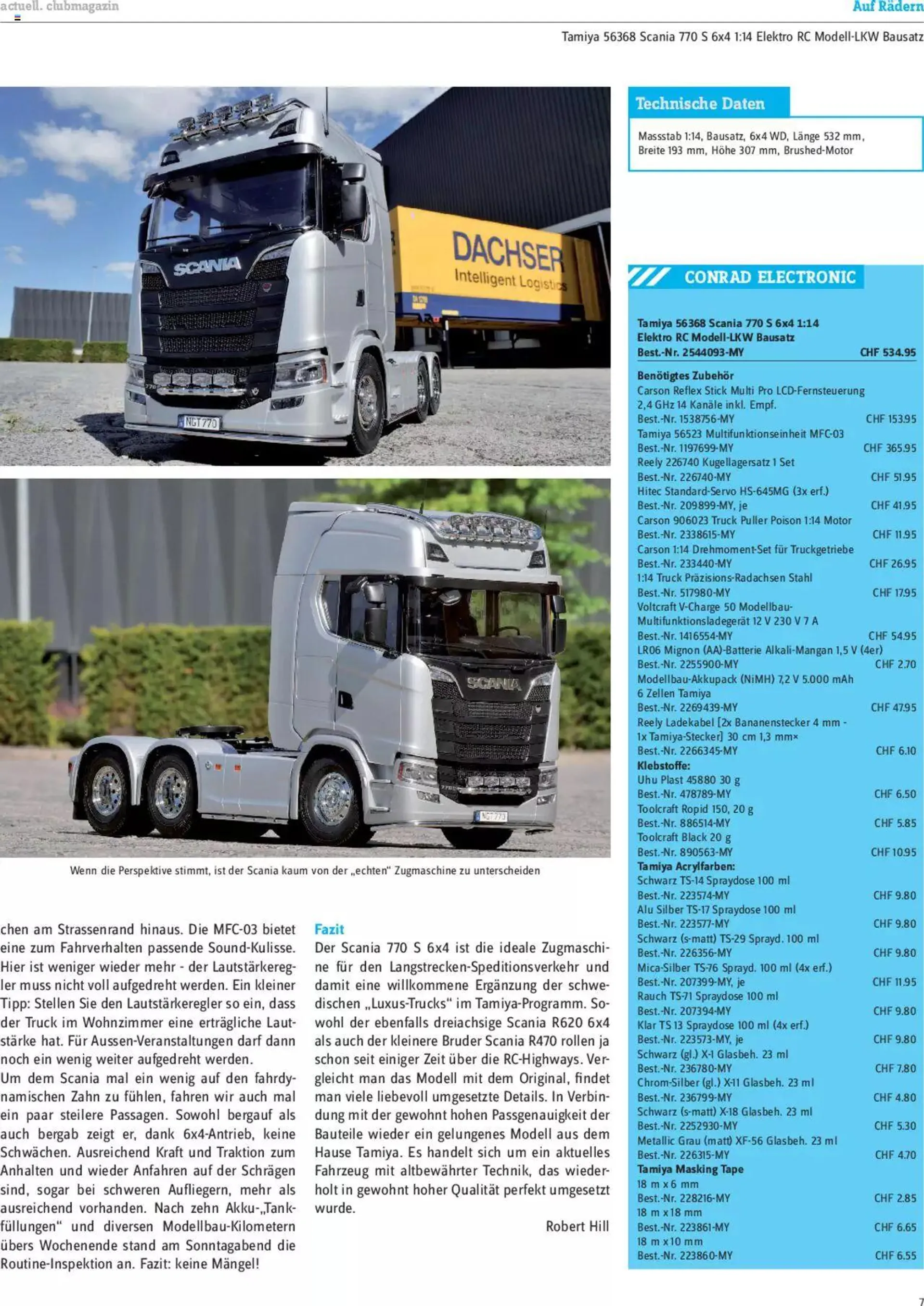 Conrad - Modellbaumagazin 03 / 2022 von 29. September bis 31. Dezember 2023 - Prospekt seite  7
