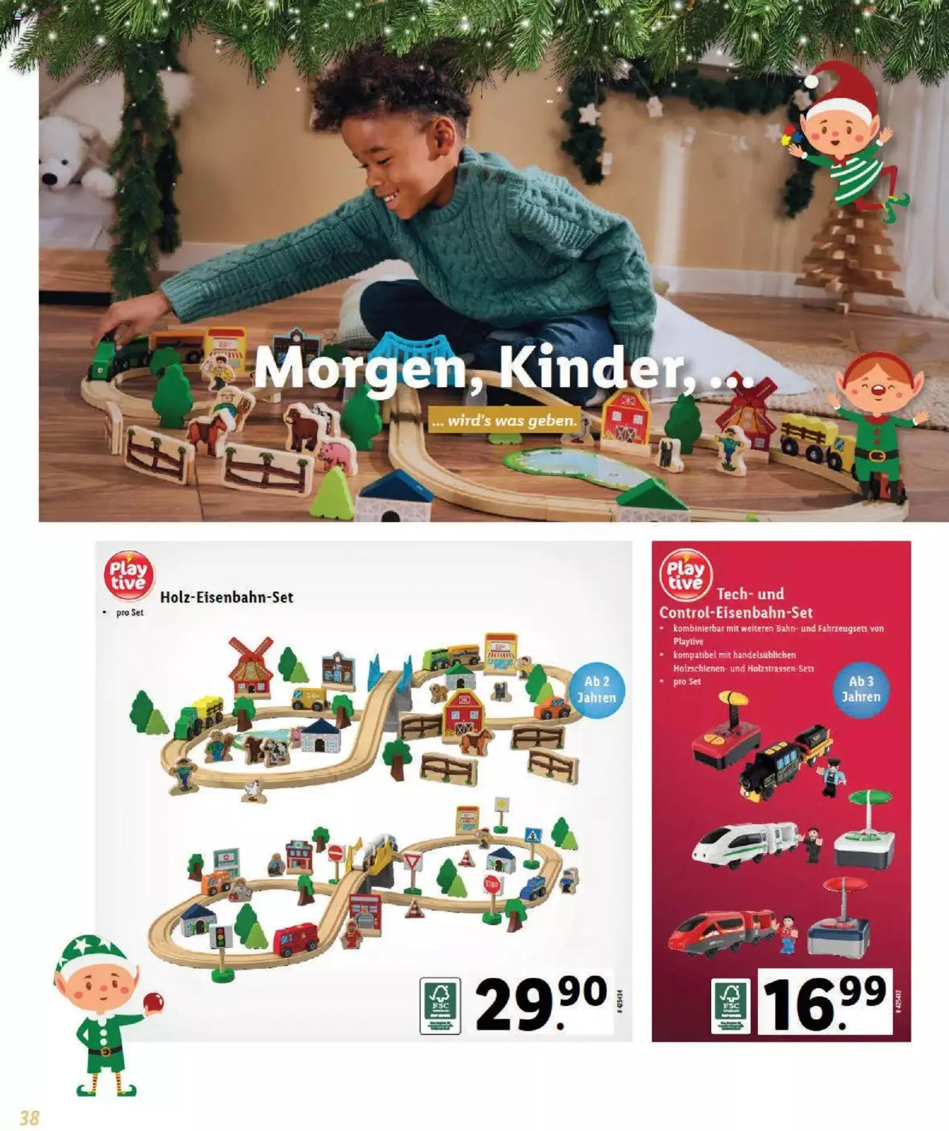 Lidl Magische Weihtnachstzeit von 2. November bis 31. Dezember 2023 - Prospekt seite  38