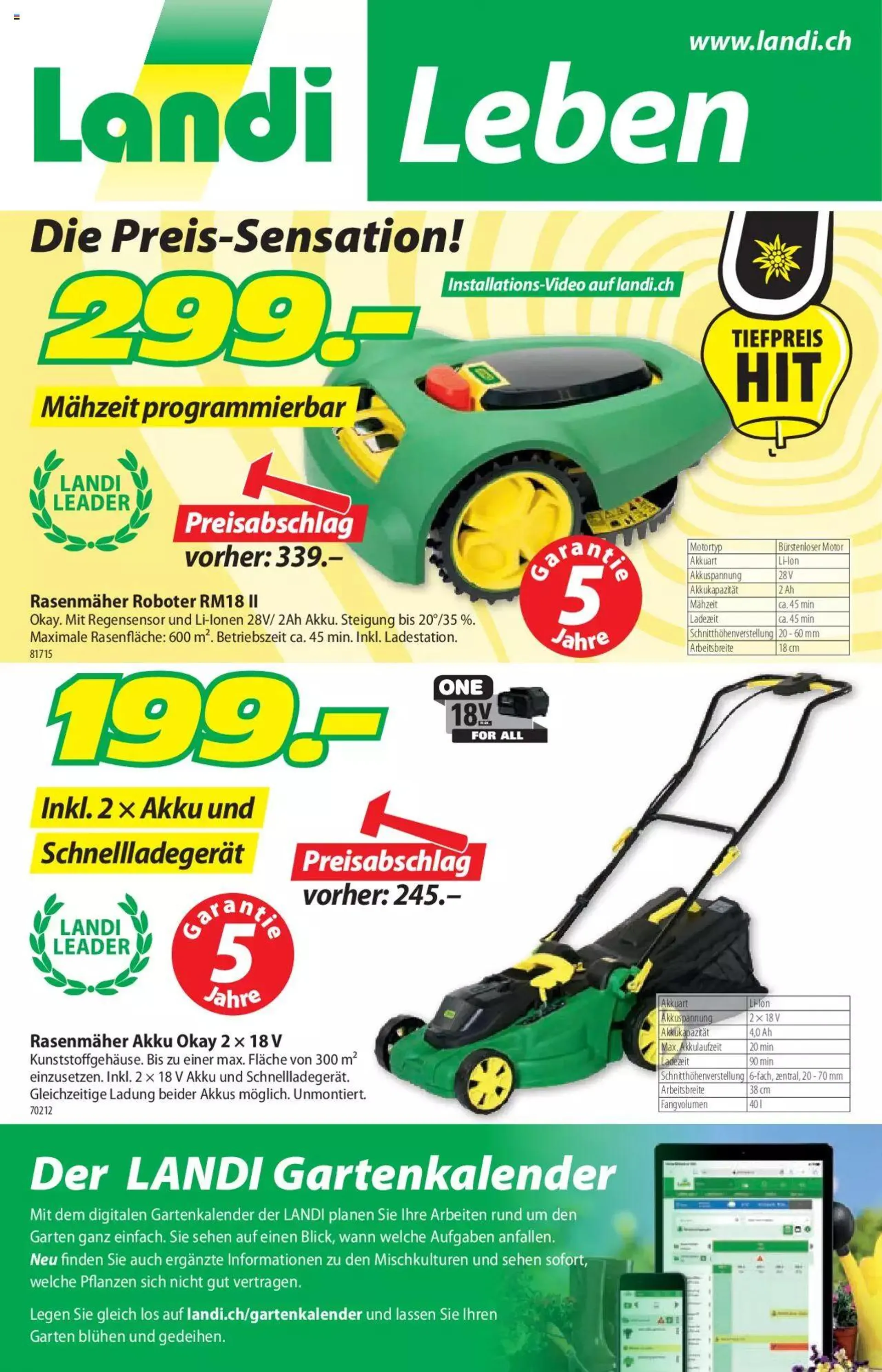 Landi Aktionen von 6. März bis 31. Dezember 2023 - Prospekt seite  13
