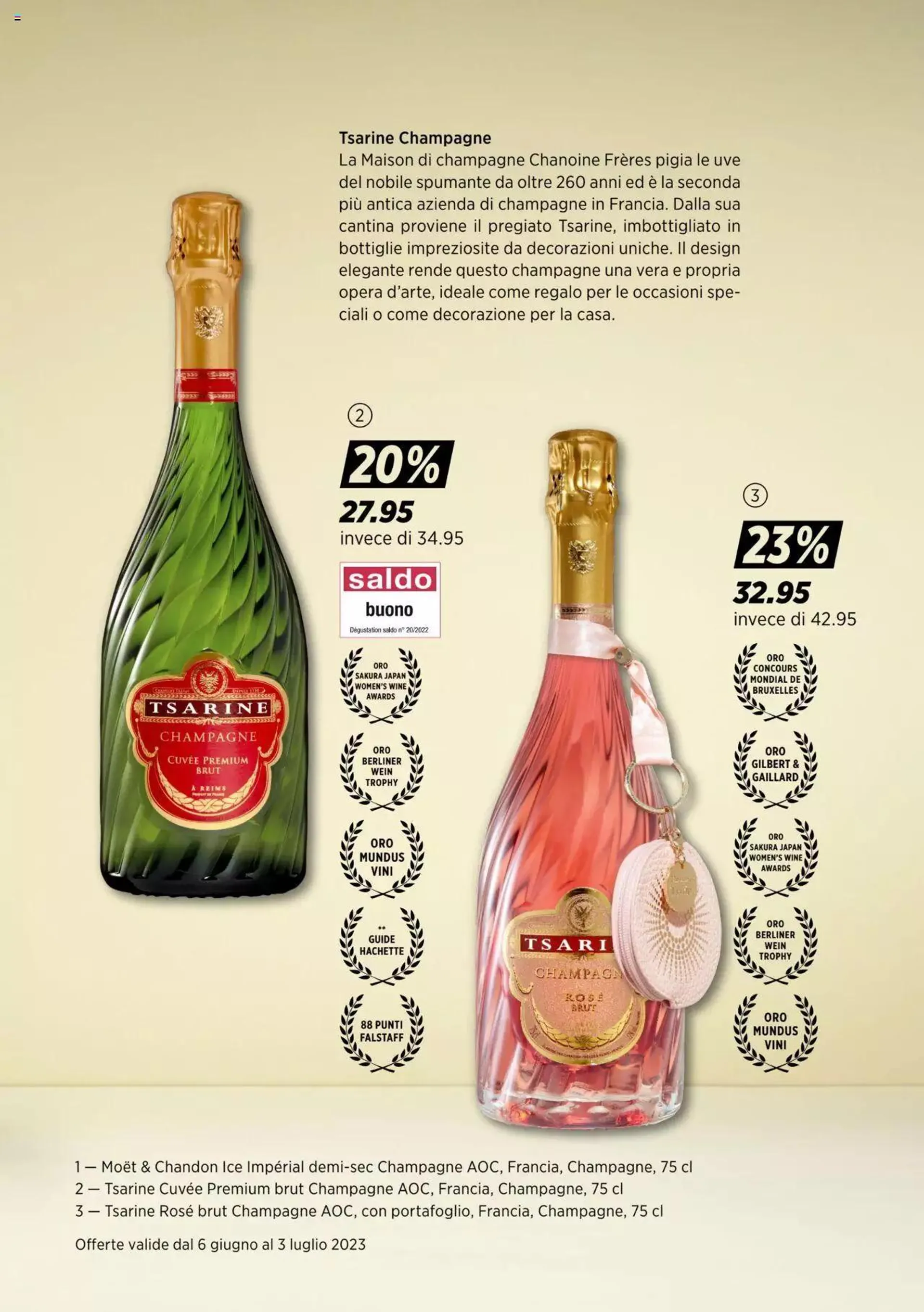 Denner Aktionen drinks and cigars IT von 6. Juni bis 31. Dezember 2023 - Prospekt seite  13