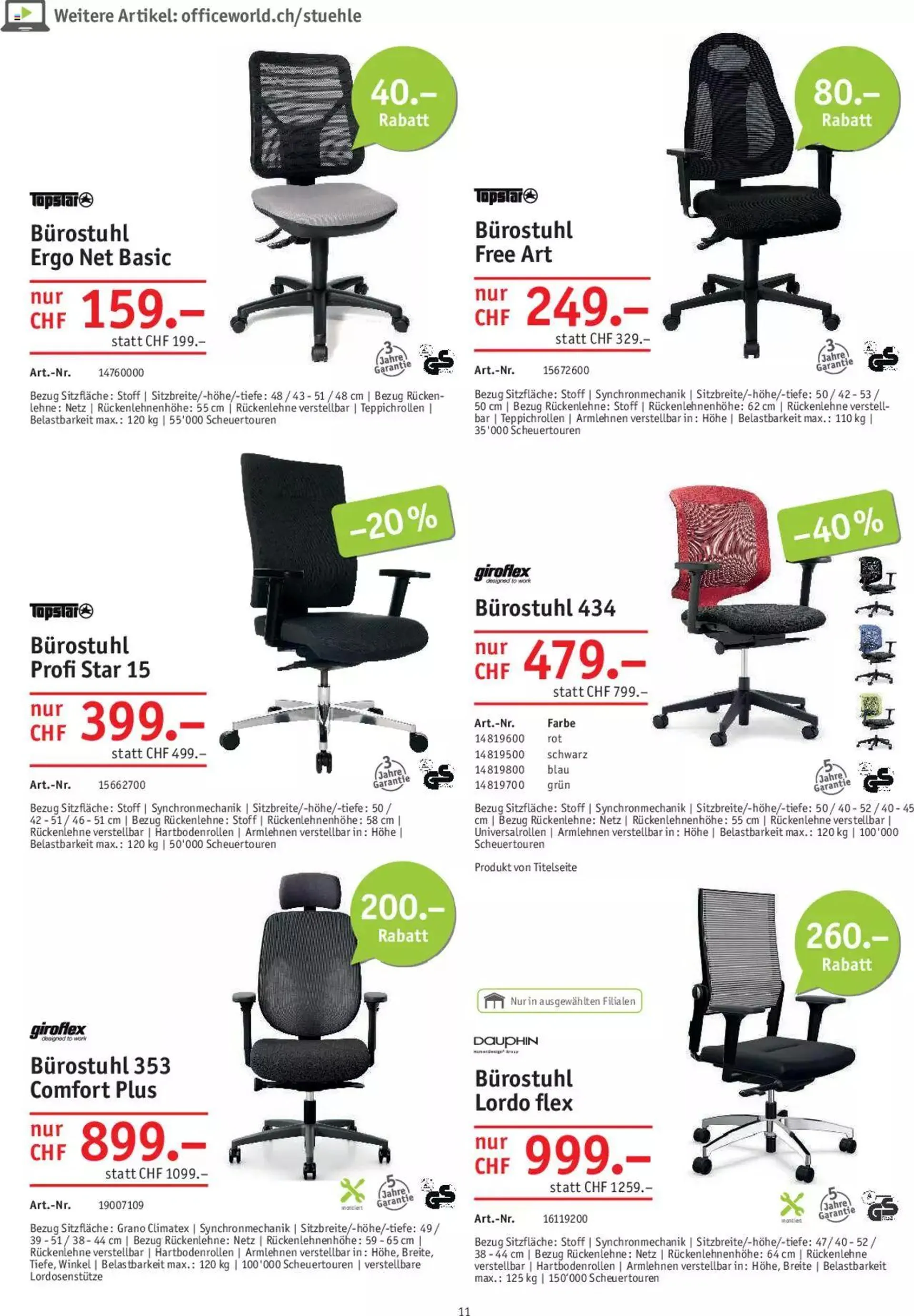 Office World Aktionen von 29. Juni bis 23. August 2023 - Prospekt seite  11